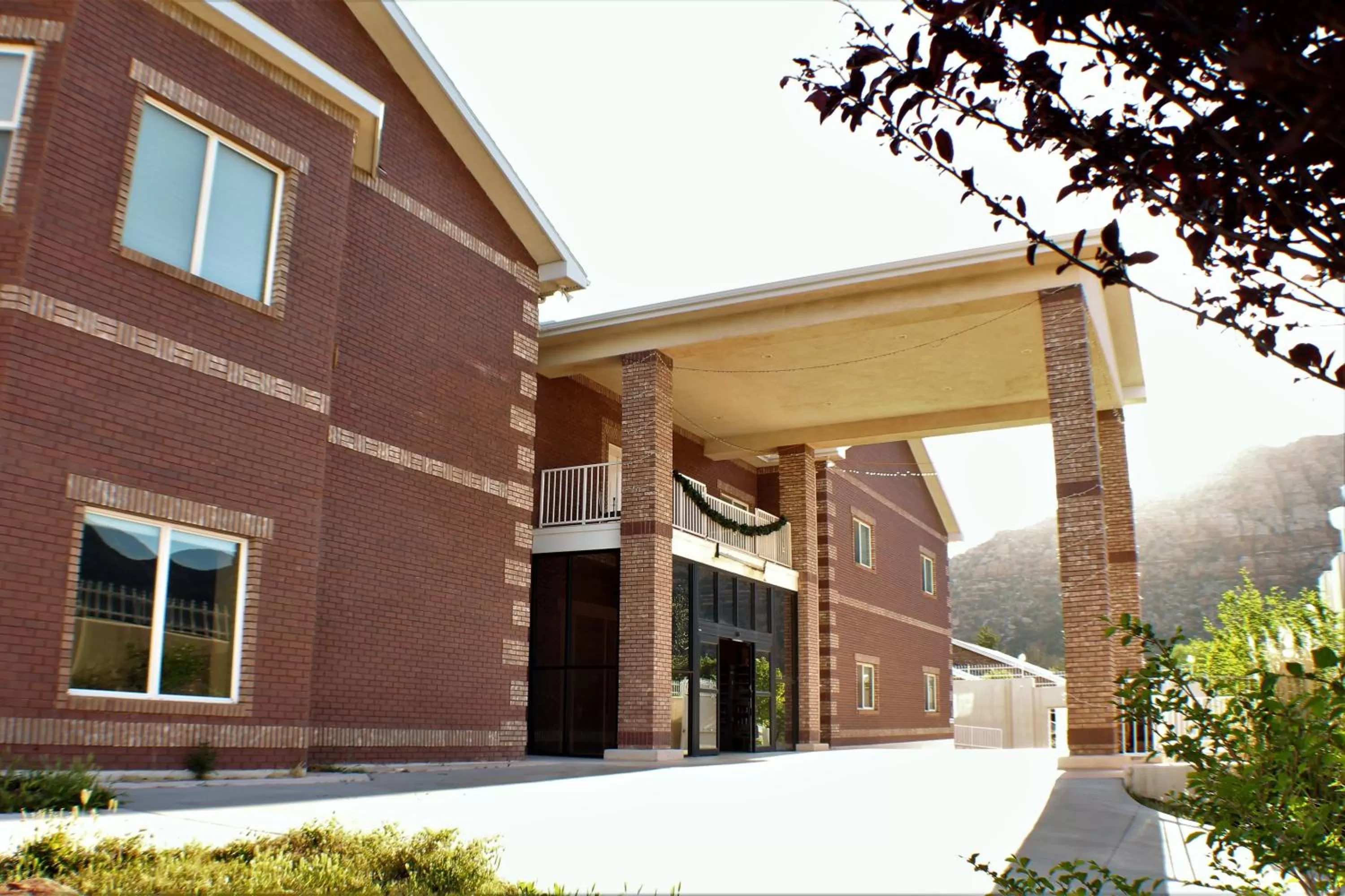 Property building in Zion's Most Wanted Hotel