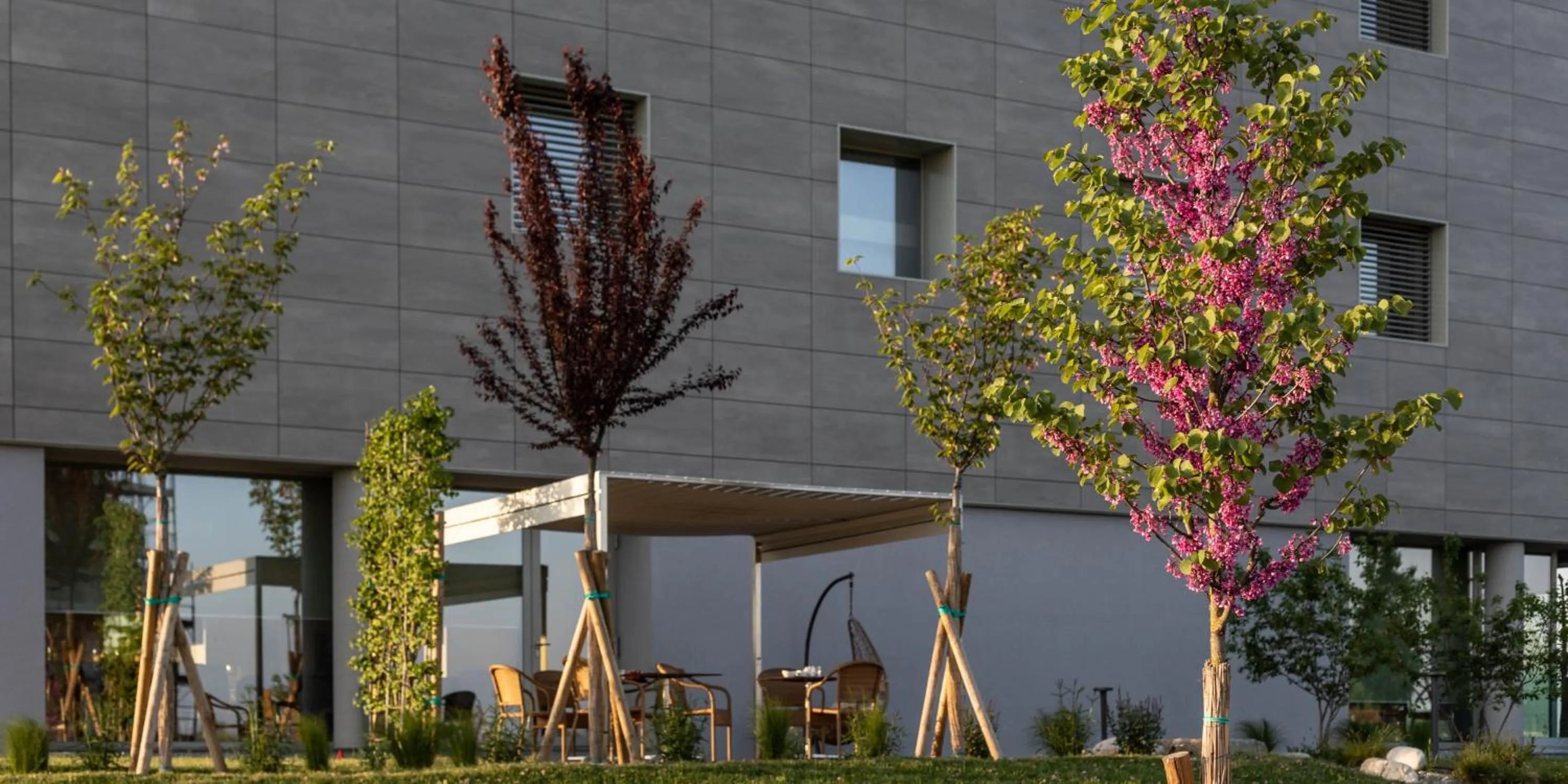 Property building in Hotel The Cube