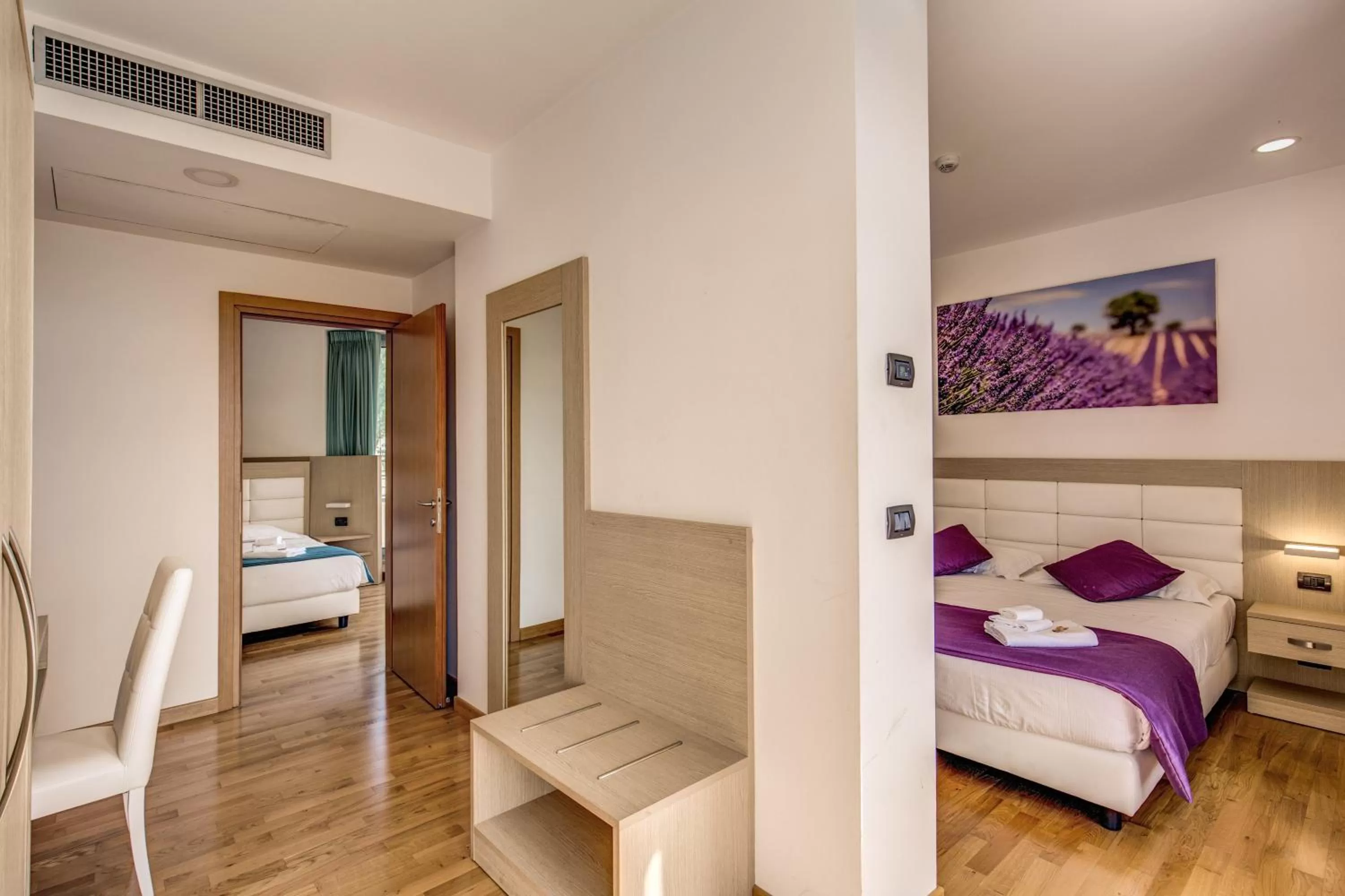 Bedroom, Bed in Ginevra Palace Hotel