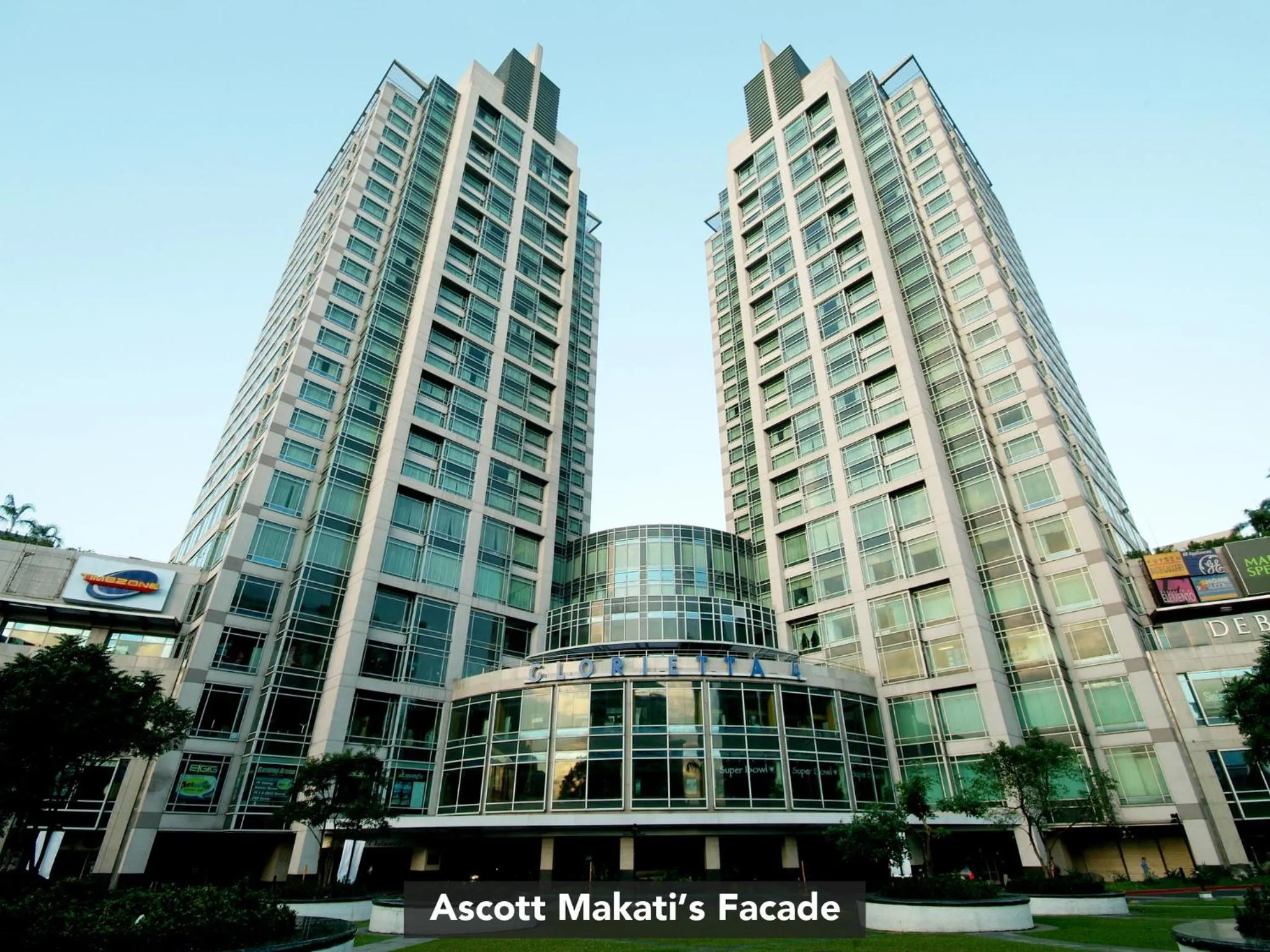 Facade/entrance in Ascott Makati