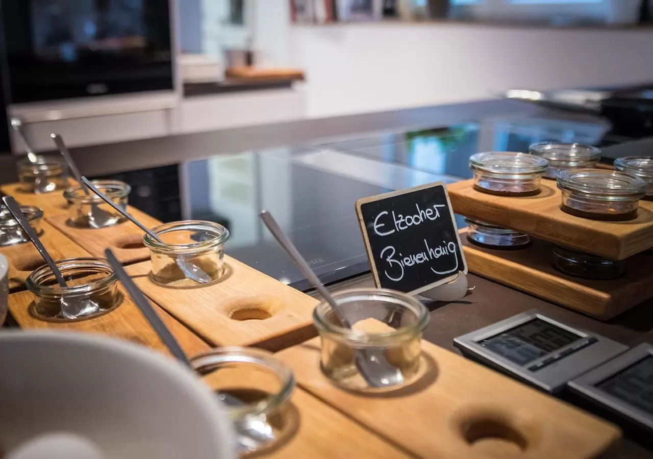 Buffet breakfast in Hotel Restaurant Kochschule Rössle