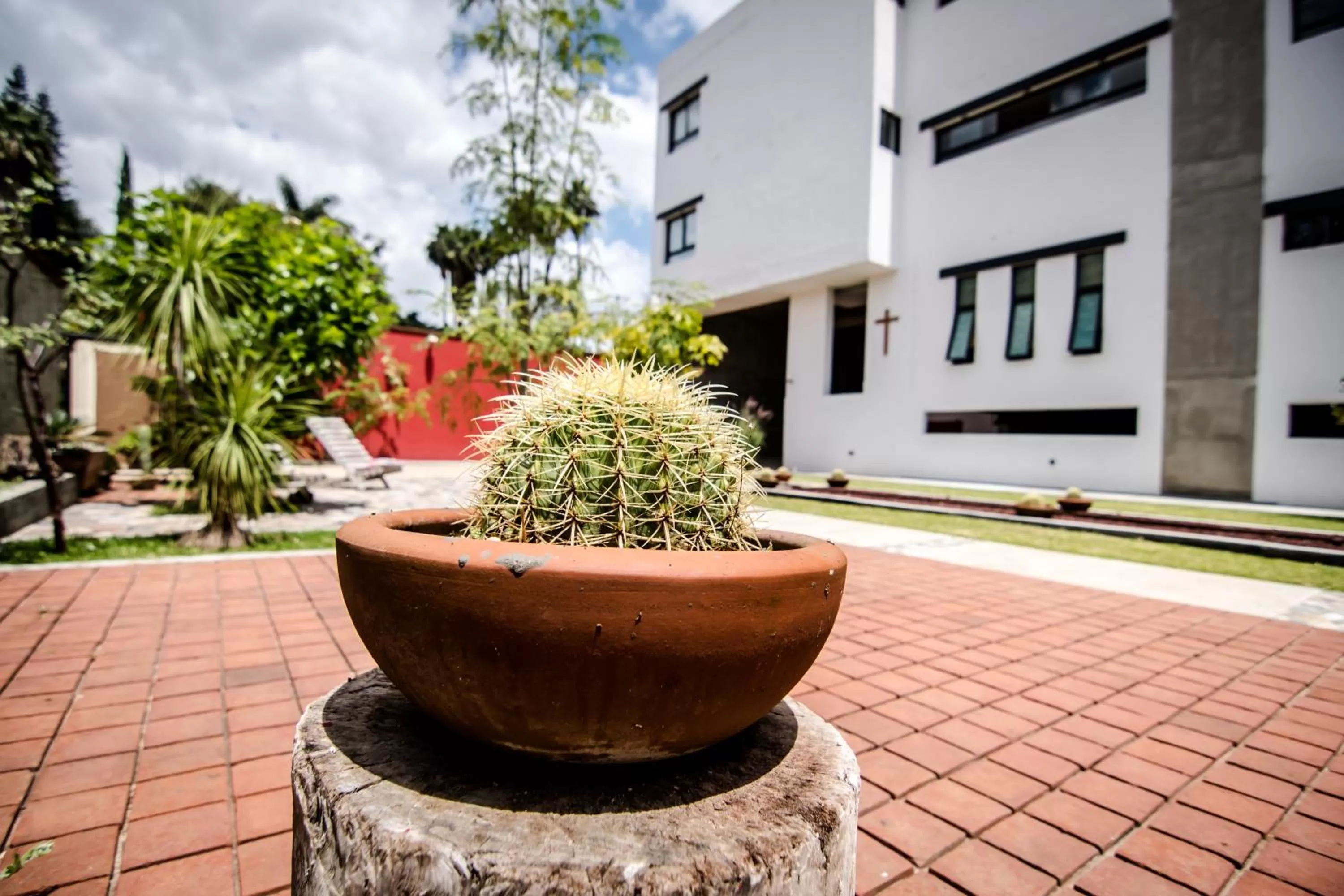 Patio in Maria Ines Hotel Suite