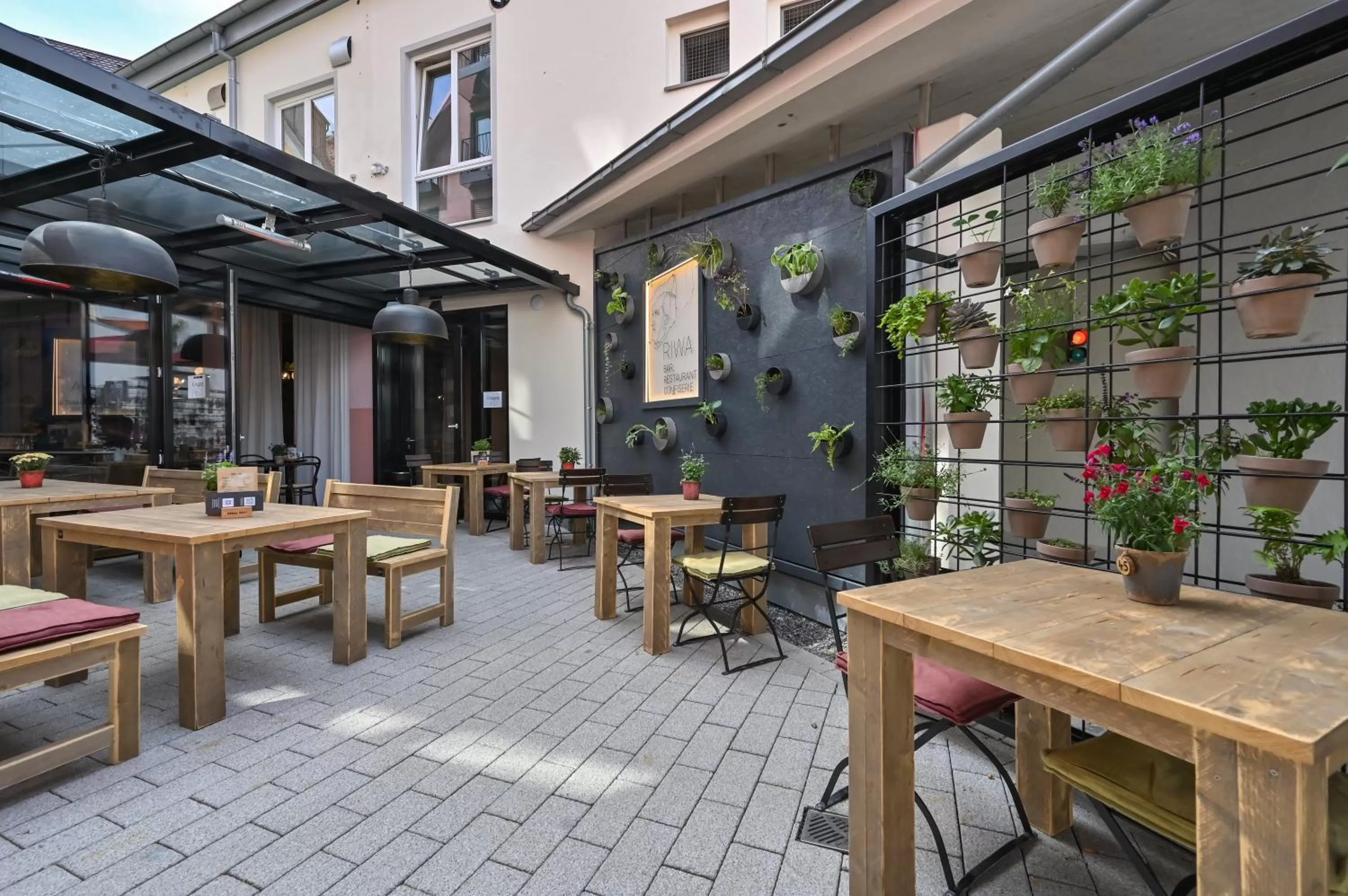 Garden in Hotel Sonne