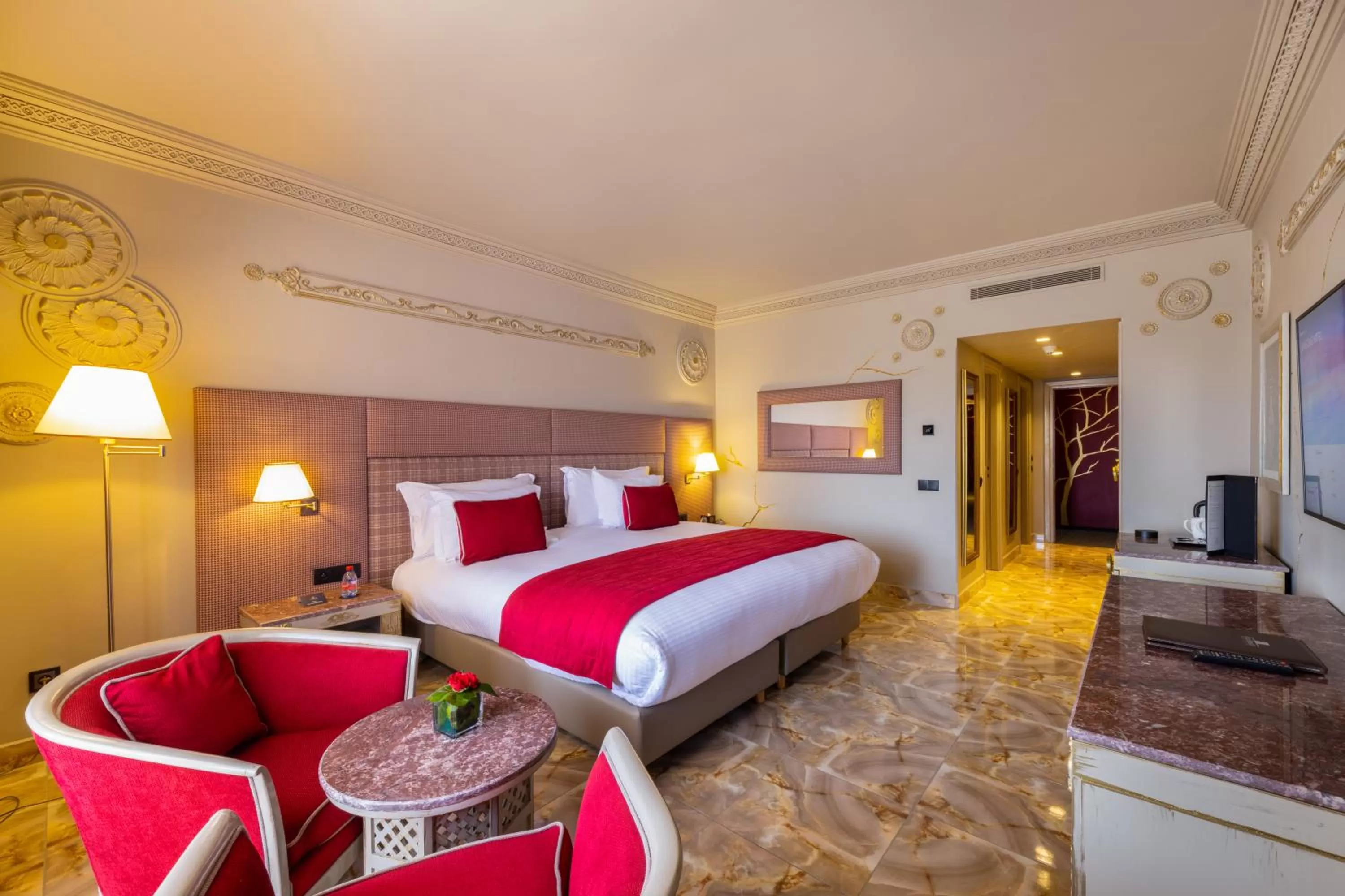 Bedroom, Bed in Grand Mogador Menara & Spa