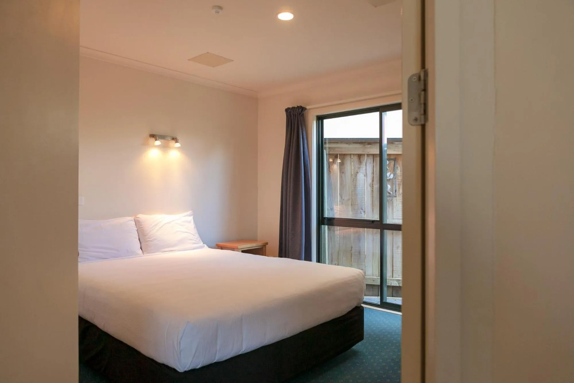 Bed in Stadium Motel