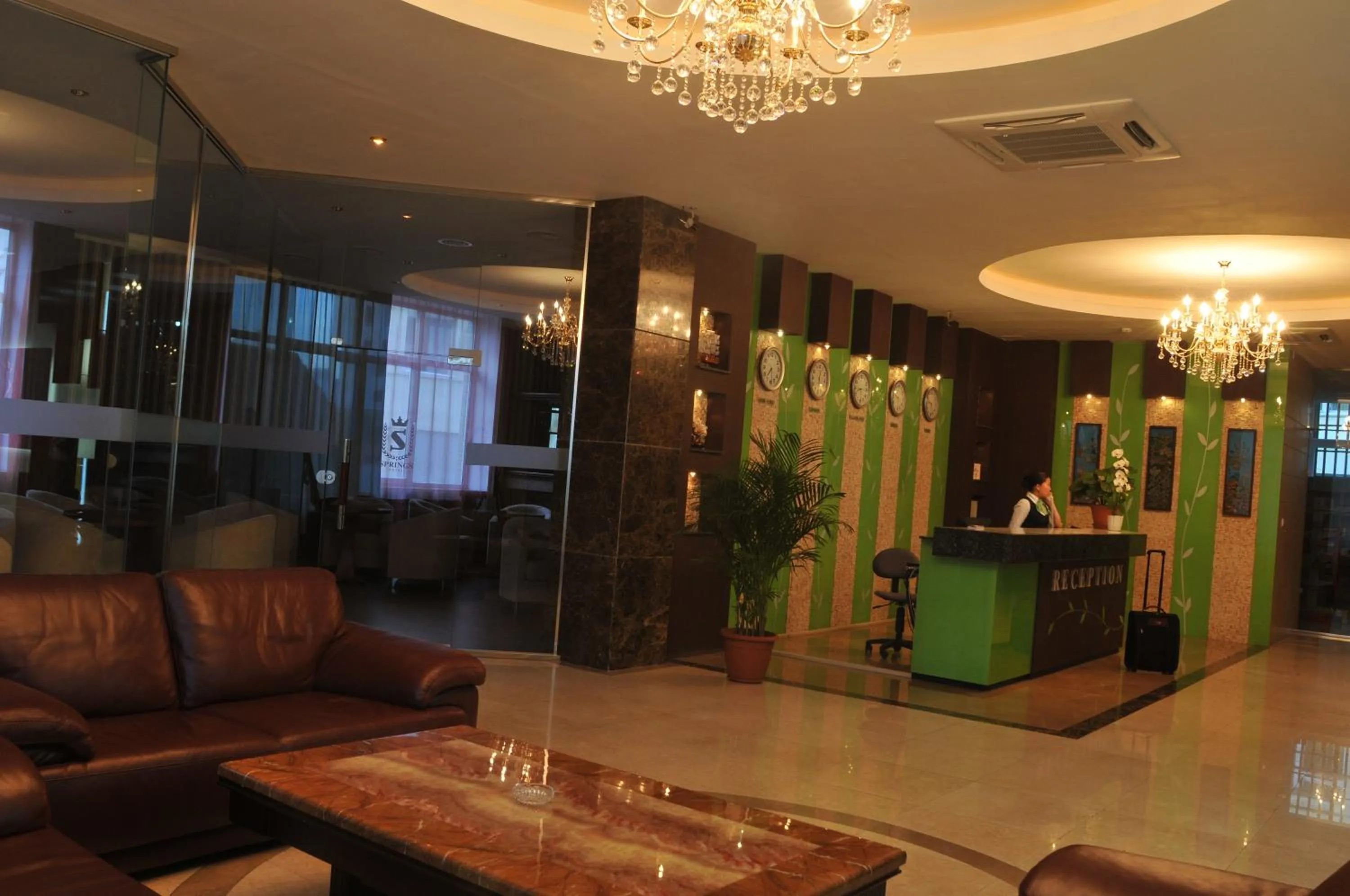 Lobby or reception in Springs Hotel Ulaanbaatar