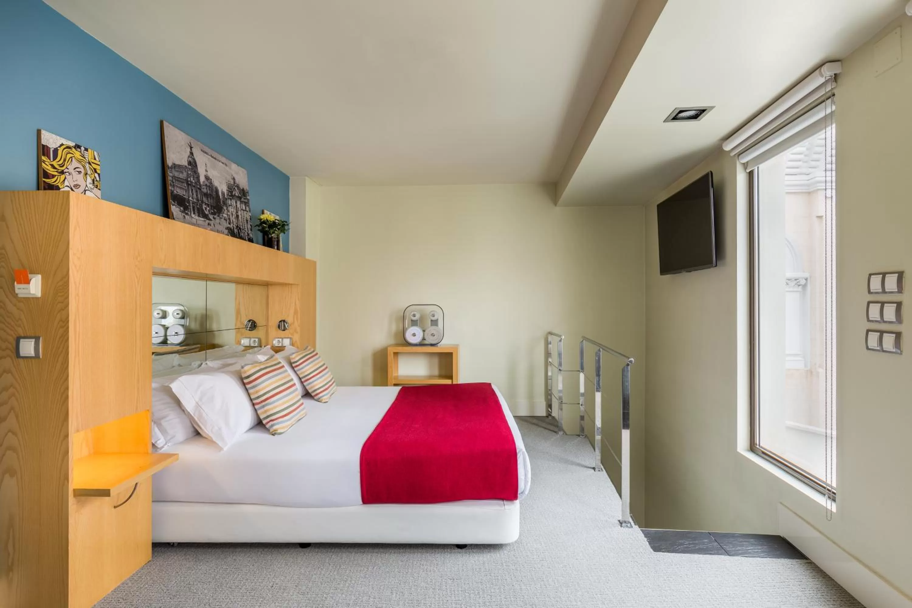 Bed in Room Mate Alicia, Madrid