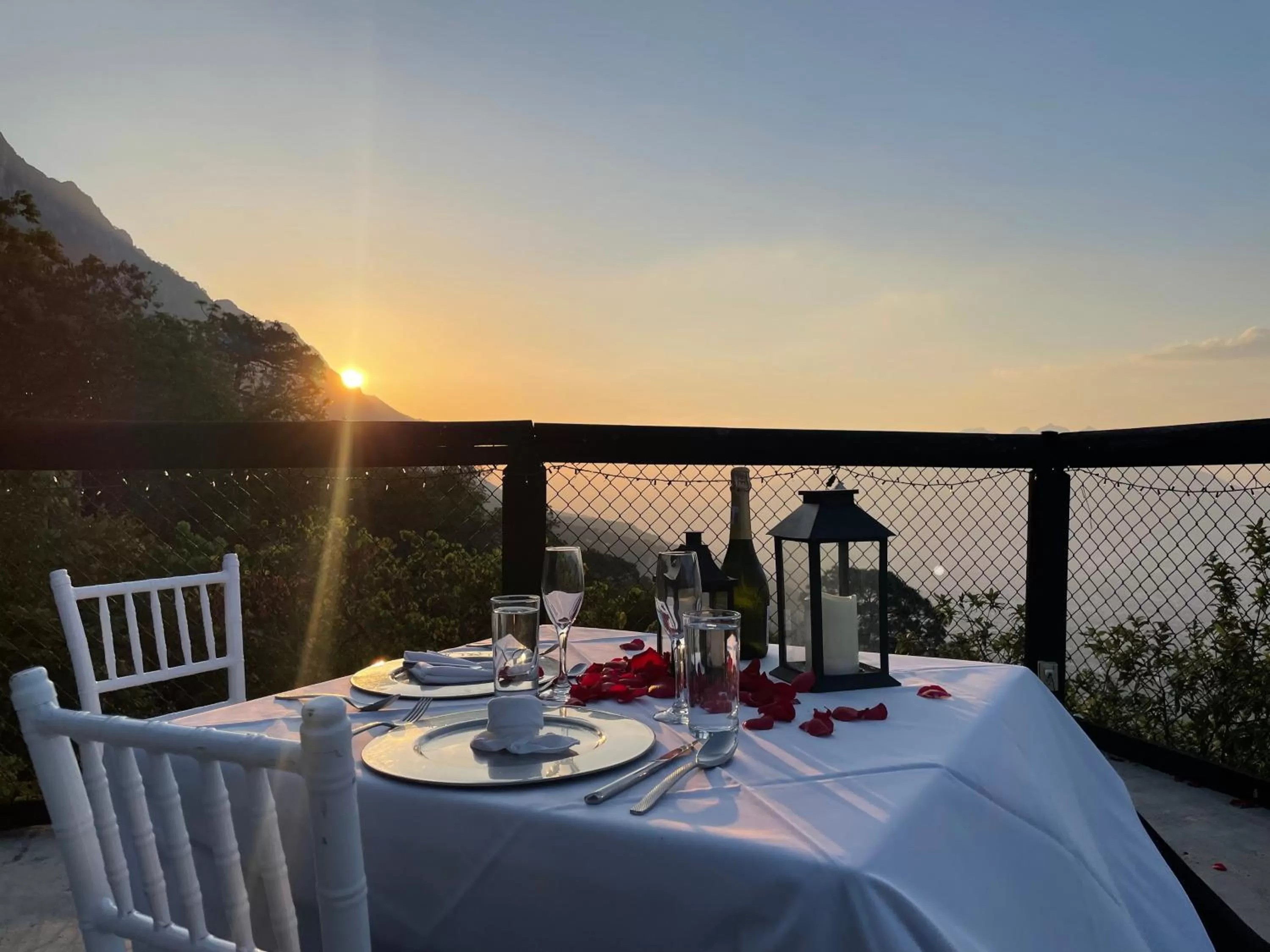 Mountain view in Hotel Chipinque