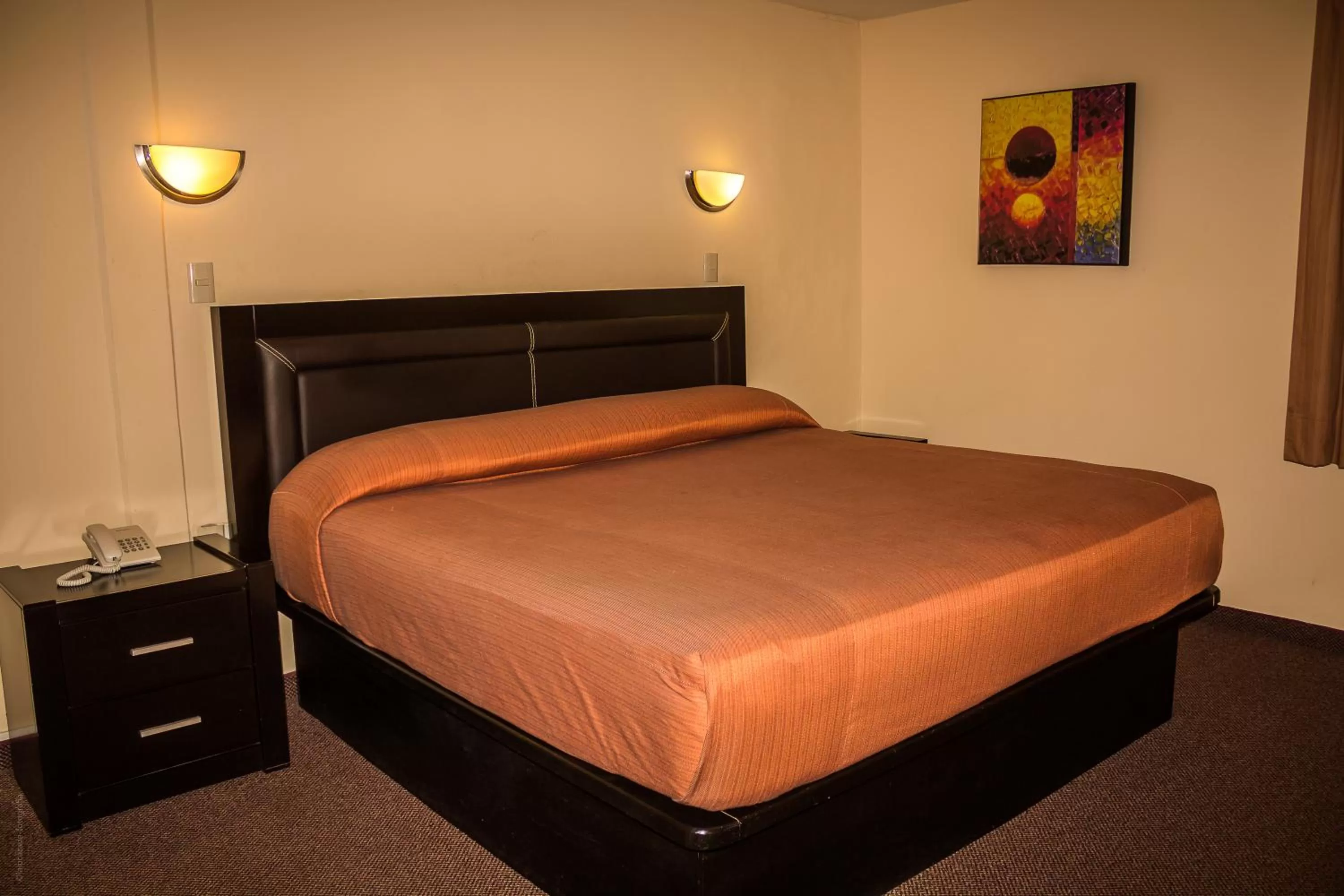 Bed in BONITTO INN® Tampico Aeropuerto