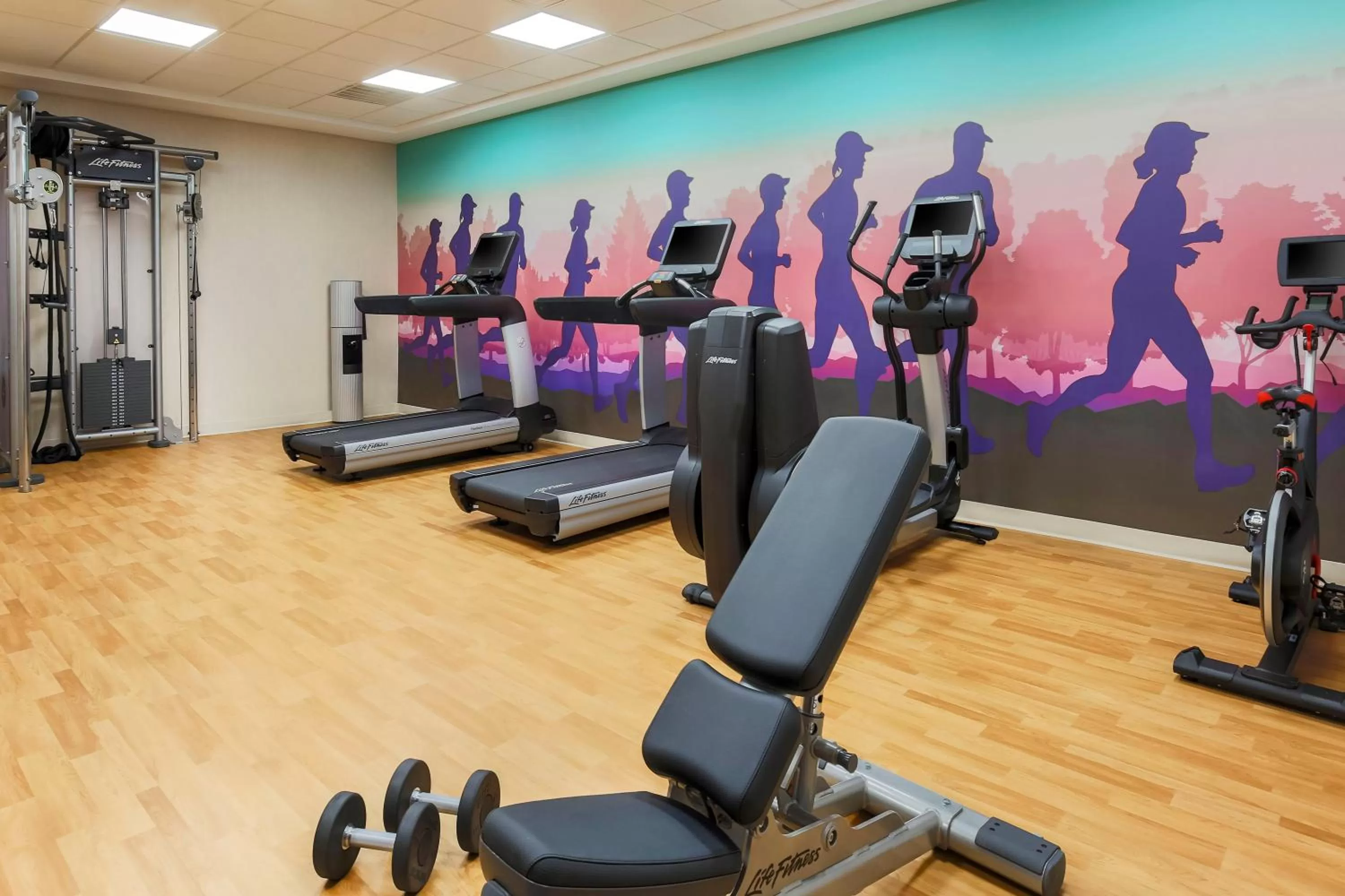 Fitness centre/facilities in Hyatt Place Waco - South