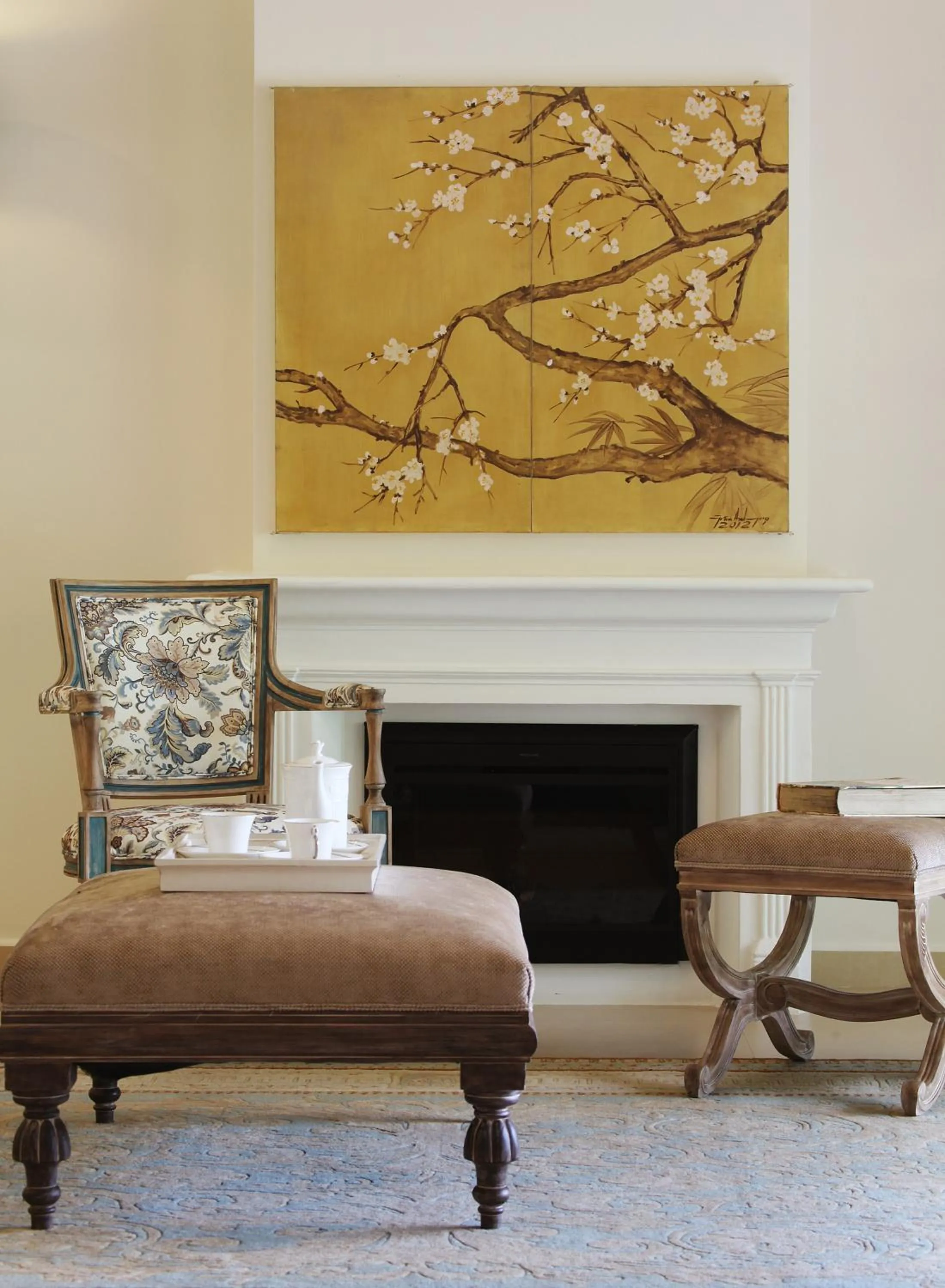 Seating area in Binh An Village Resort