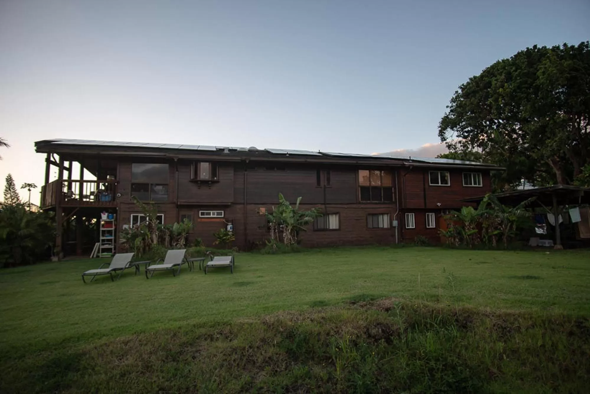 Facade/entrance in God's Peace of Maui