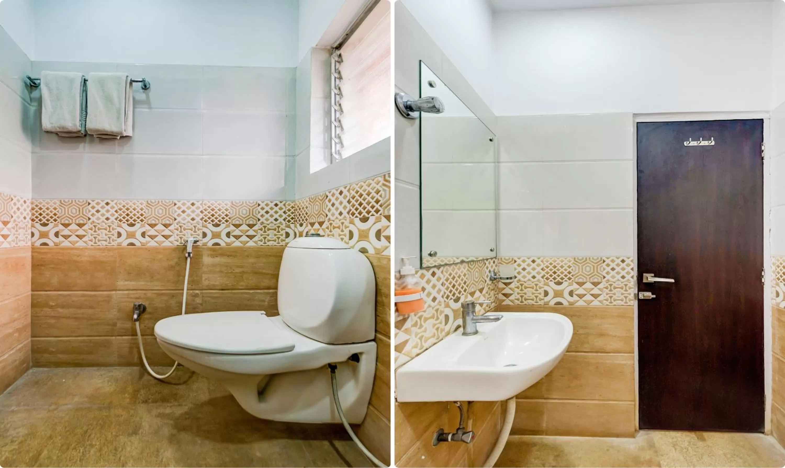 Bathroom in Itsy Hotels Neeranand Plaza, Bhawanipur