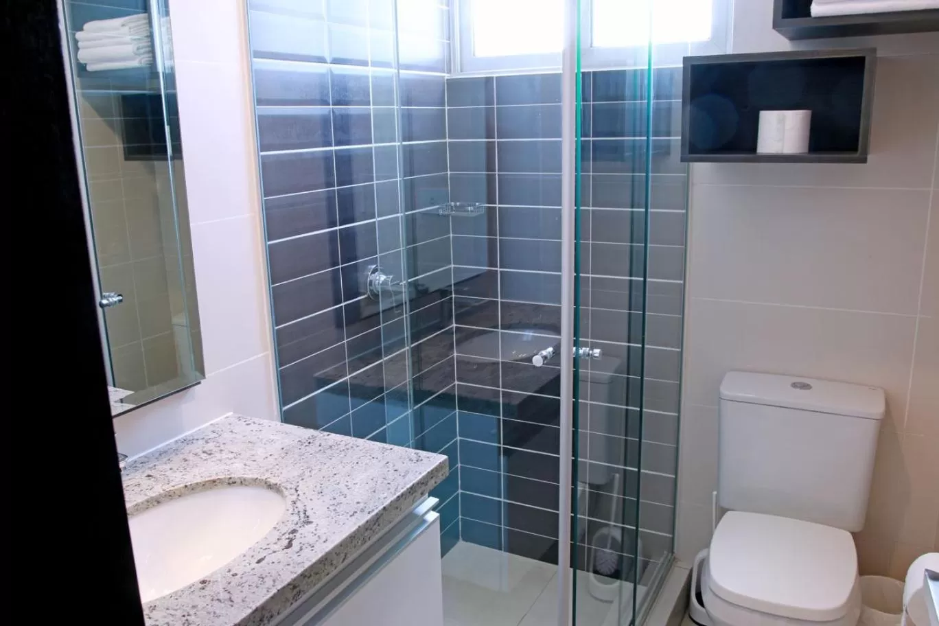 Bathroom in Urban Suites Apart Hotel