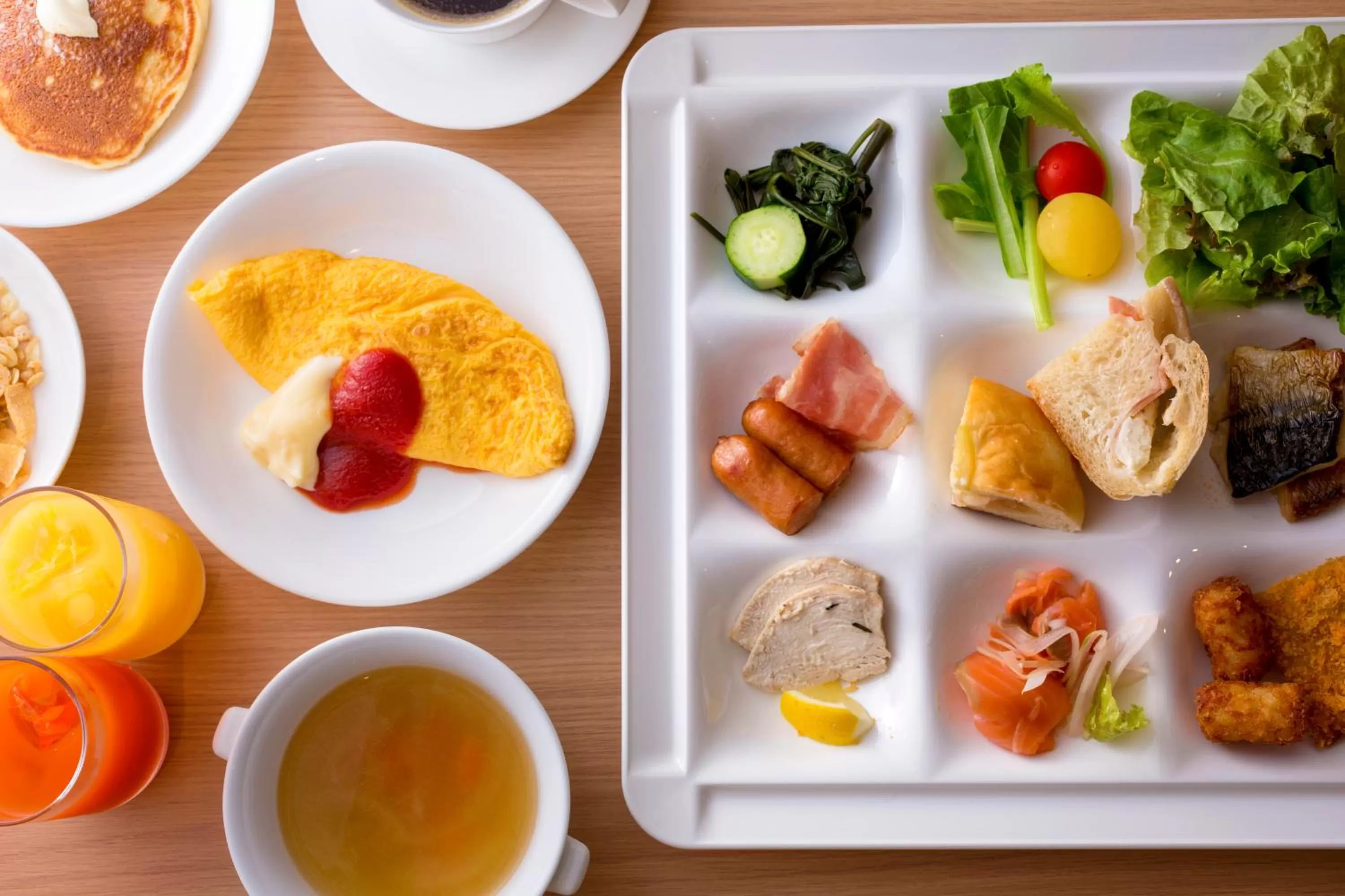 Breakfast in Hotel Miyajima Villa