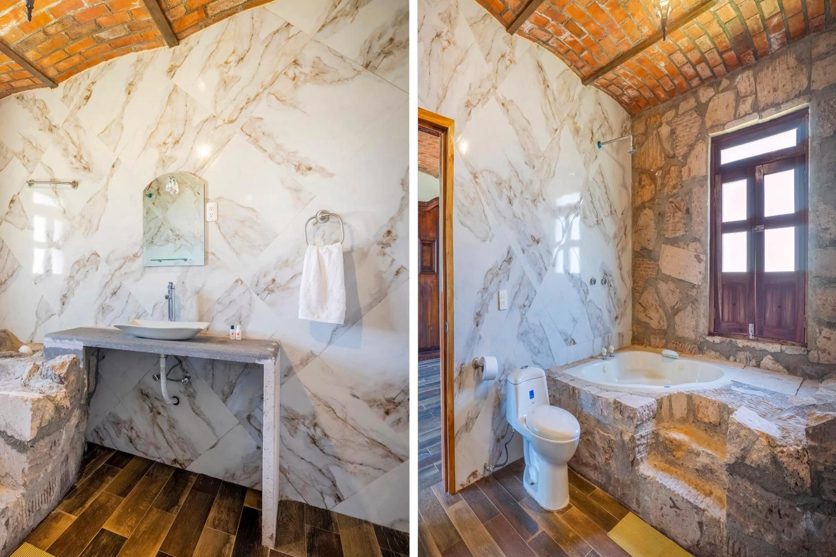 Bathroom in Capital O Hotel Posada Terraza, Tequila Jalisco