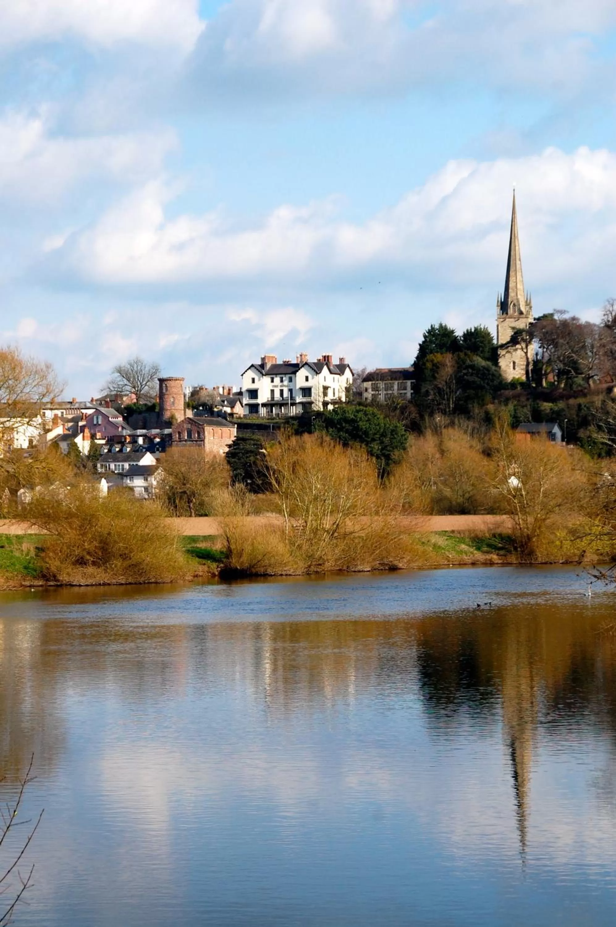 Natural landscape in The Bridge House