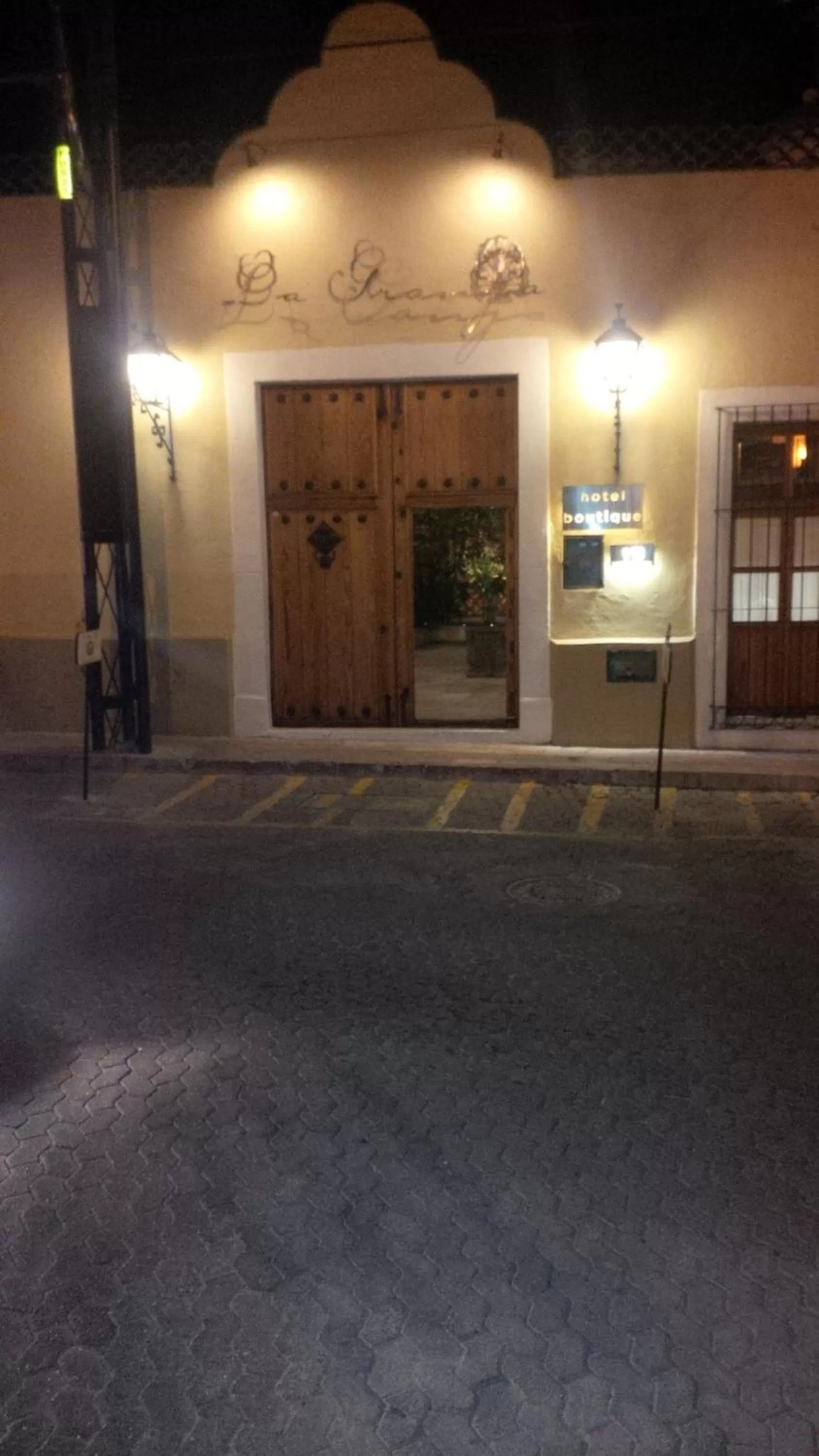 Facade/entrance in Hotel Boutique La Granja