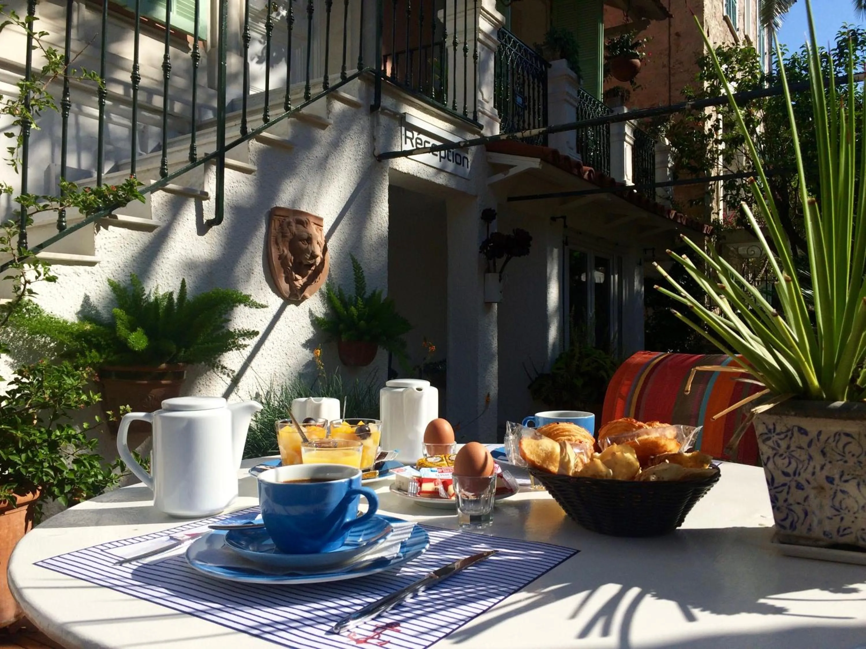 City view in Hotel Villa Rose