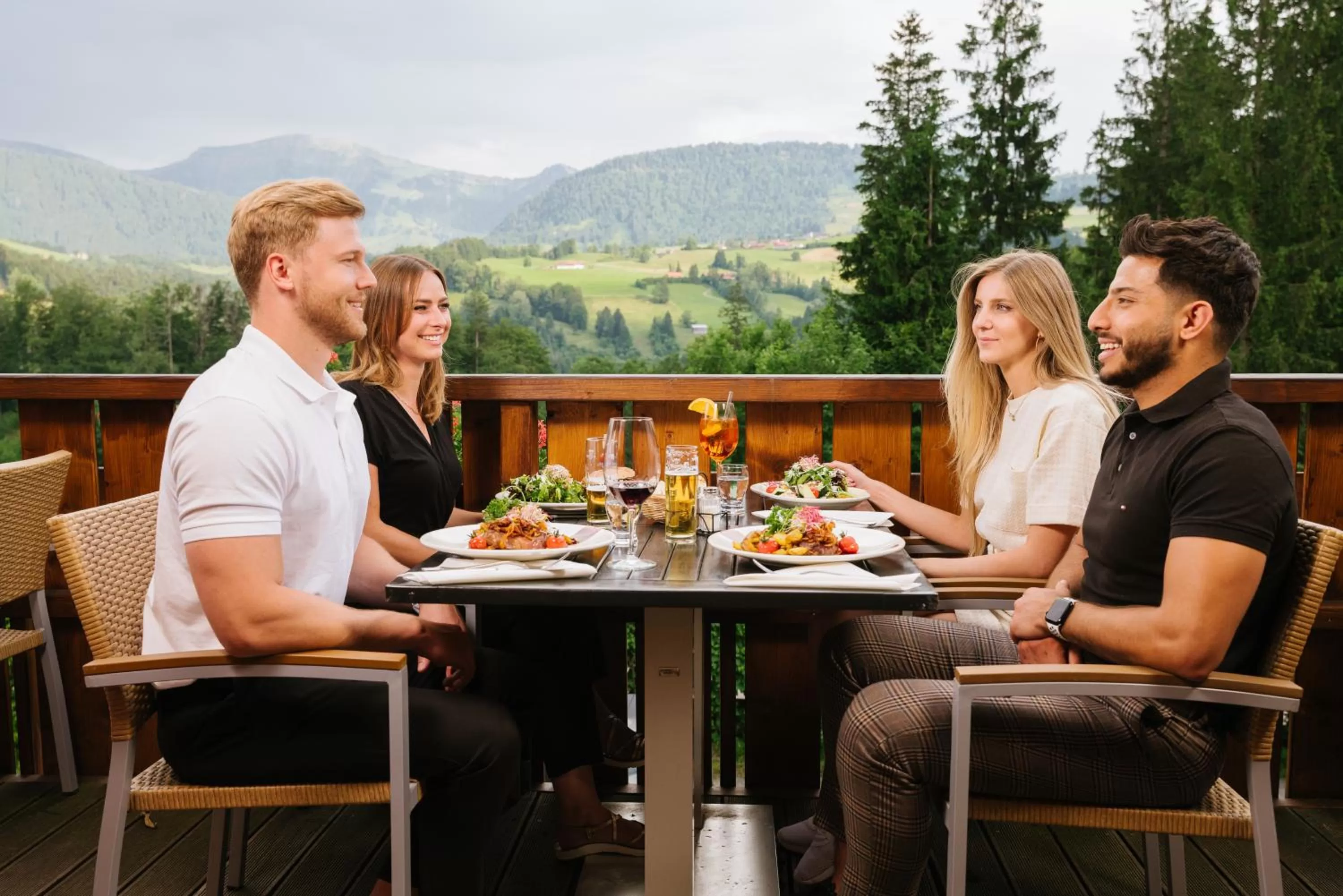 Restaurant/places to eat in MONDI Resort und Chalet Oberstaufen