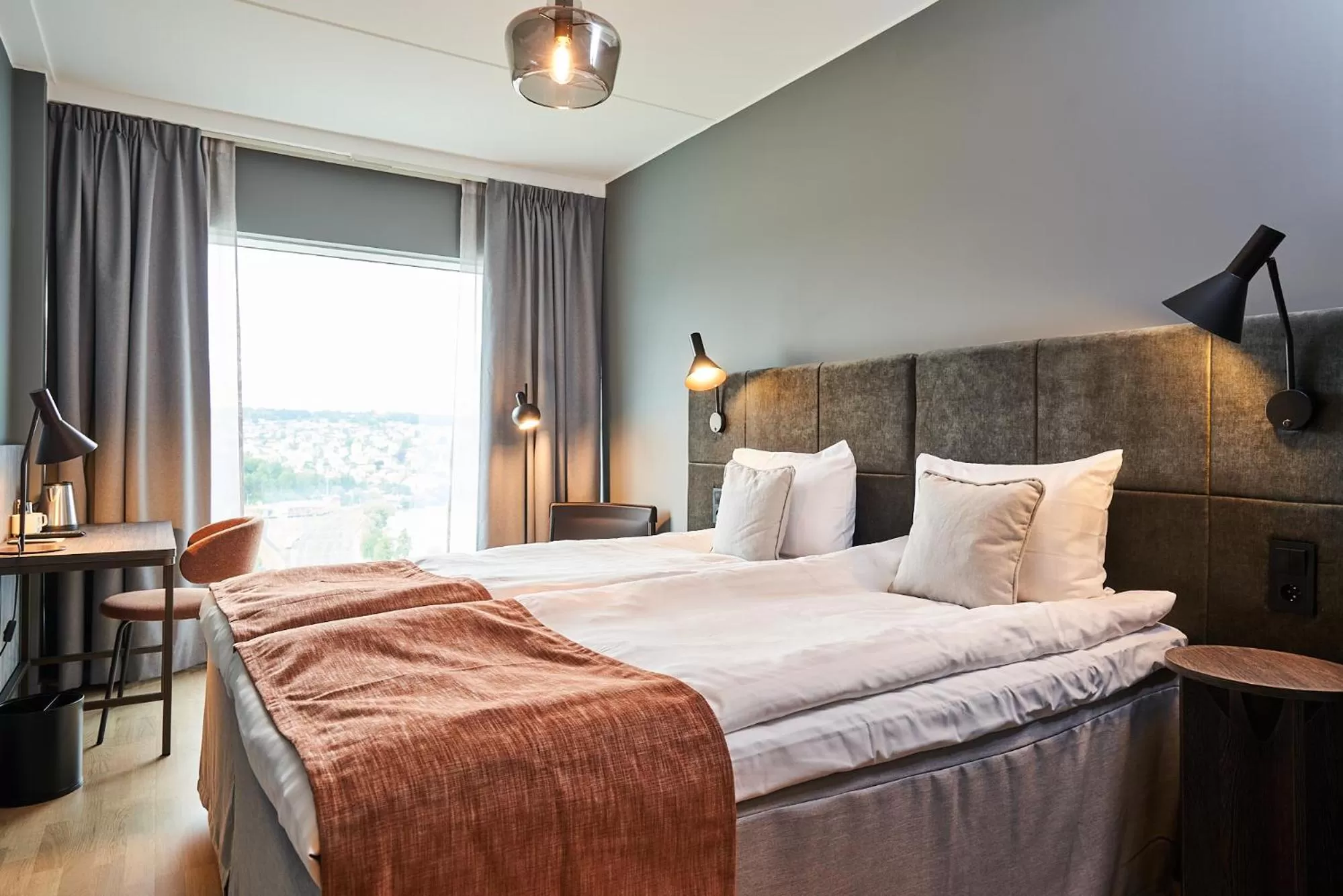 Bed in Quality Hotel Match