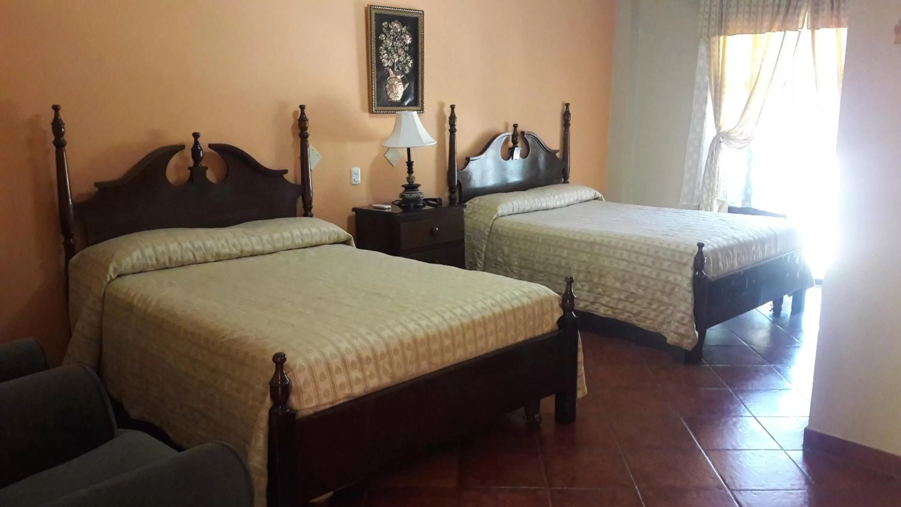 Day, Bed in Hotel Acropolis Maya