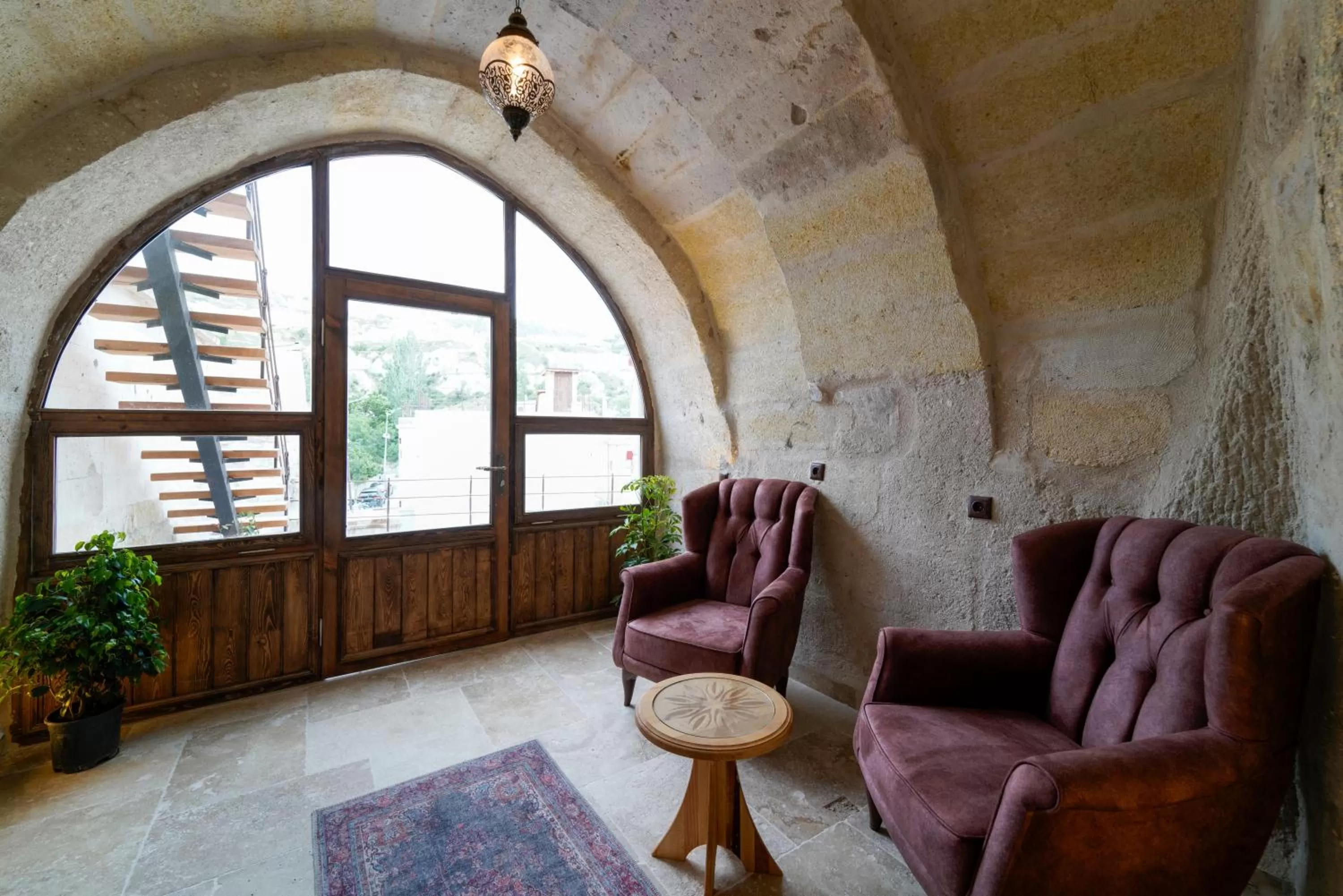 Living room in Göreme Escape Cave