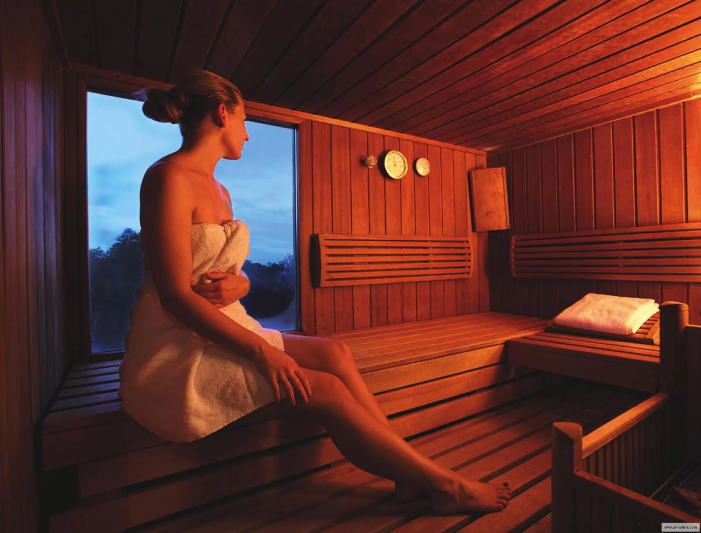 Sauna in H+ Hotel Bochum