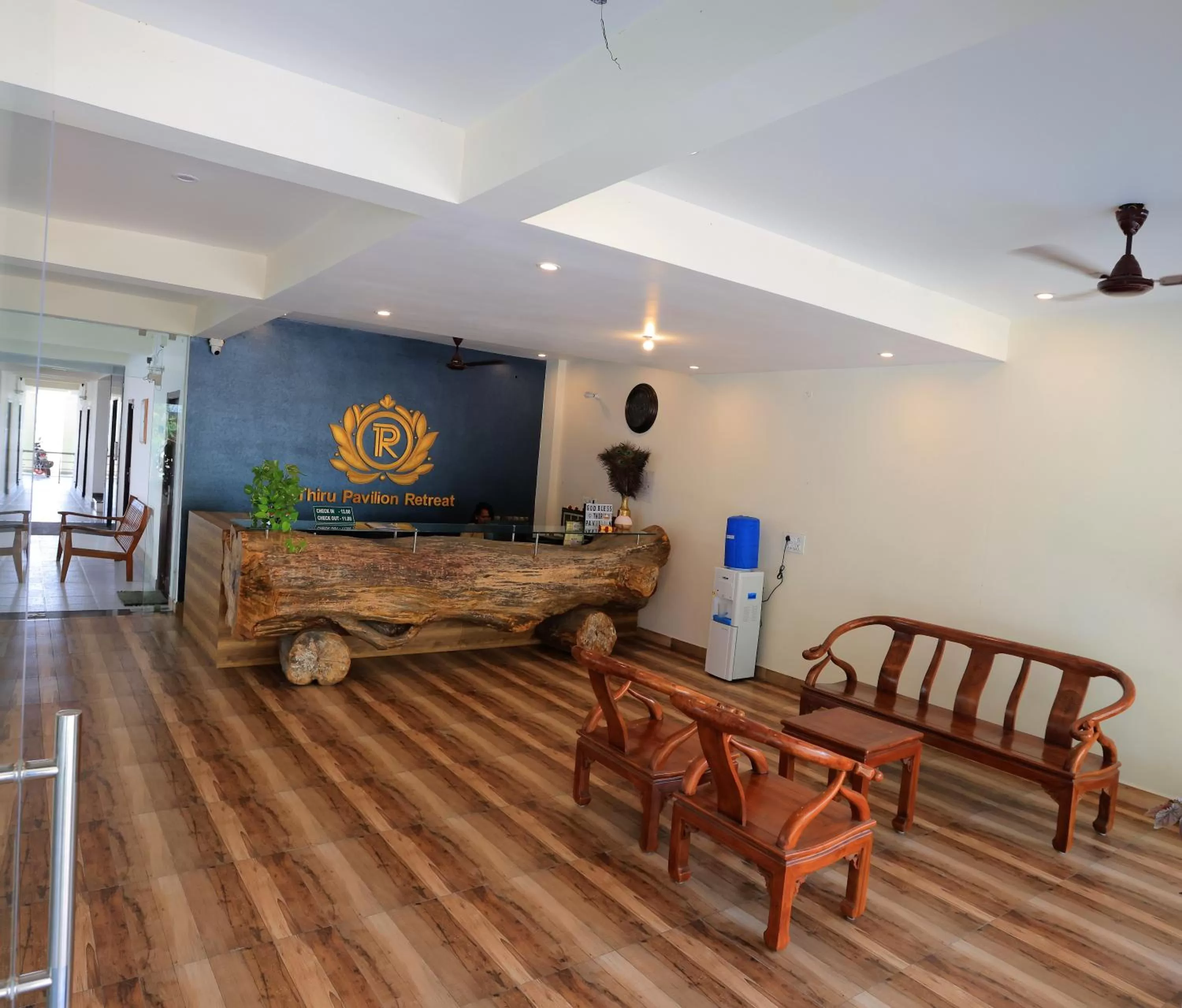 Lobby or reception in Thiru Pavilion Retreat