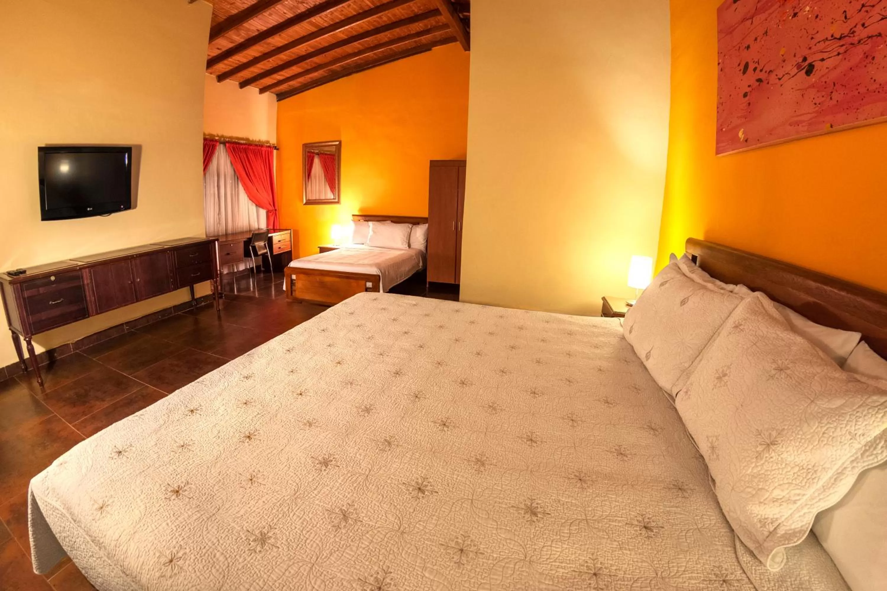 Bed in 61Prado Hotel