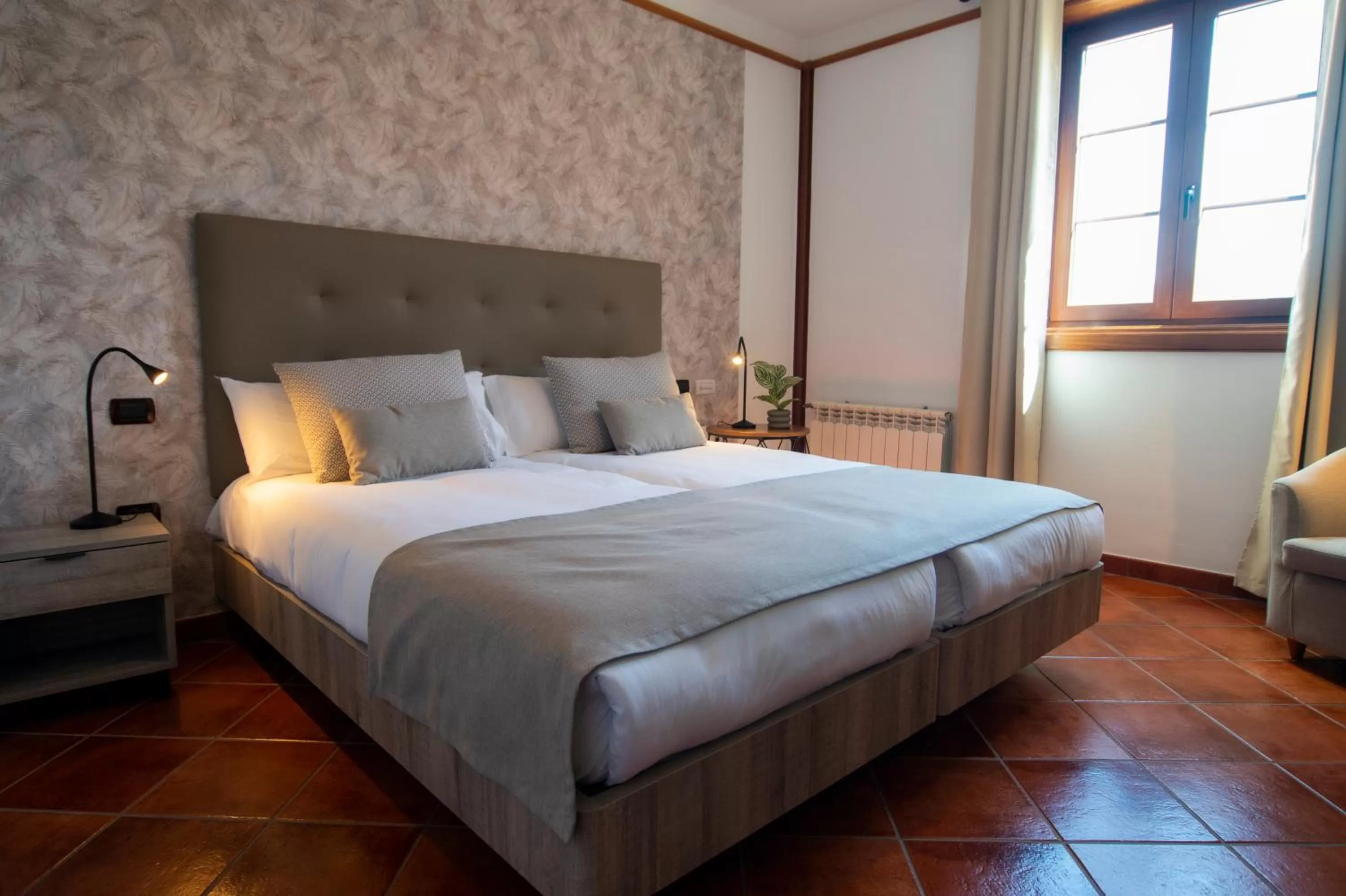 Bed in Hotel El Tejar & Spa