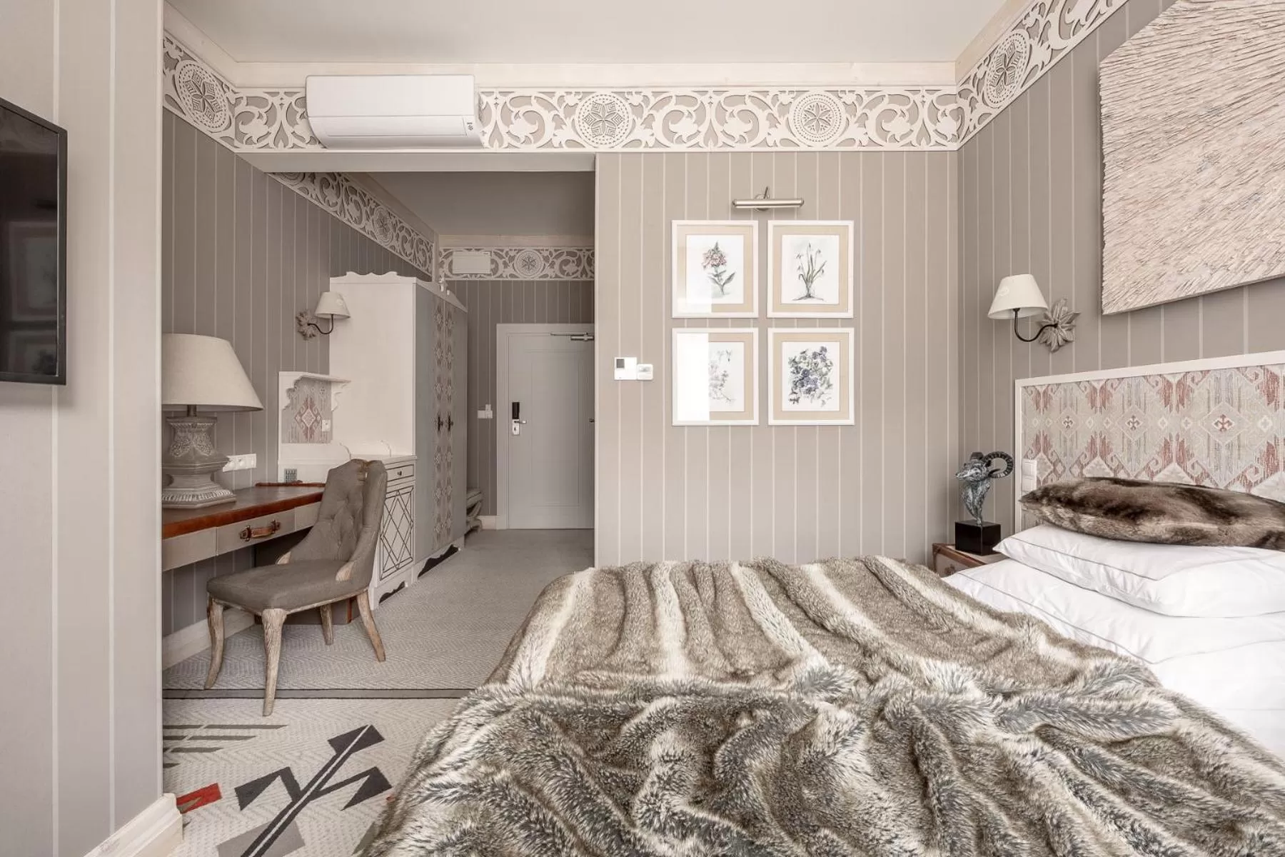 TV and multimedia, Bed in Aries Hotel & SPA Wisła