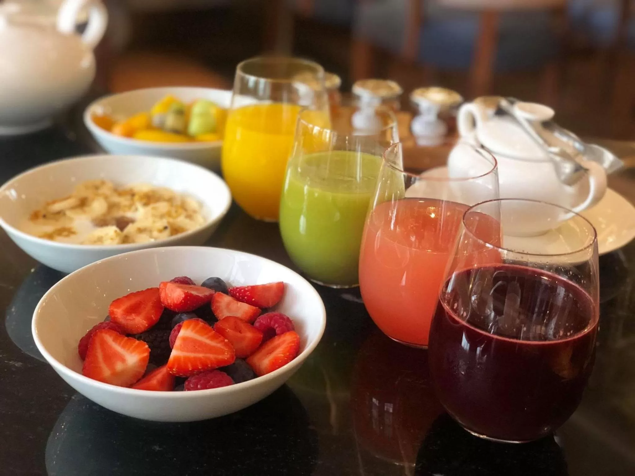 Continental breakfast in Dukes London