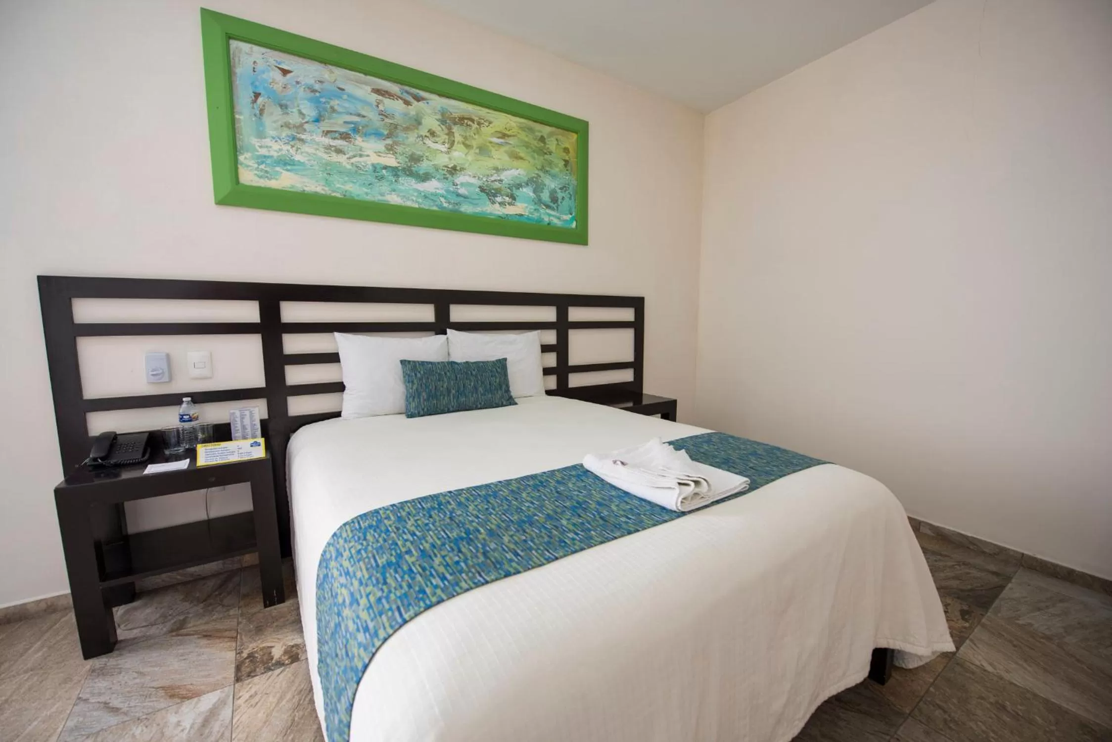 Bed in Hotel Andiroba Palace