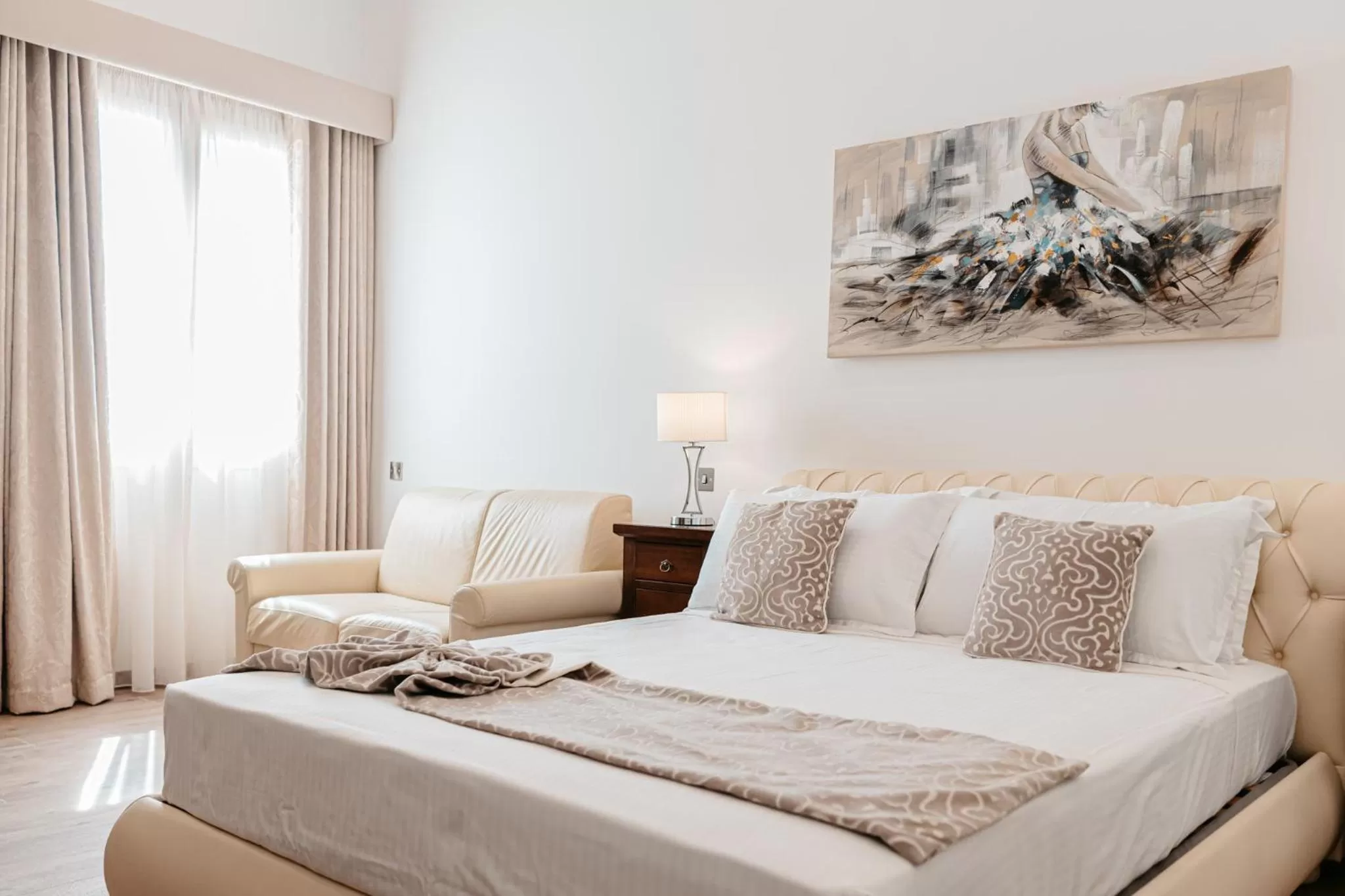 Bed in Palazzo Violetta