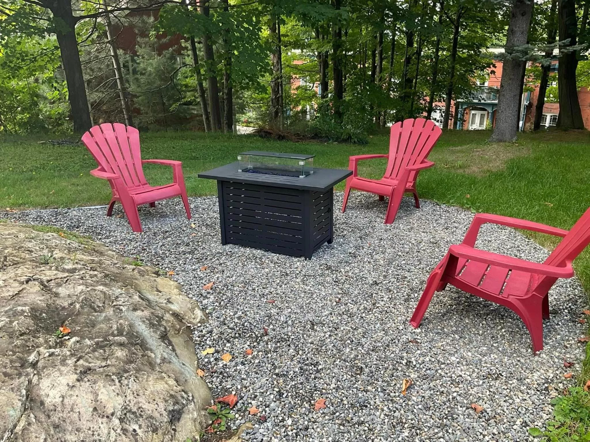 Garden in Île de Garde B&B