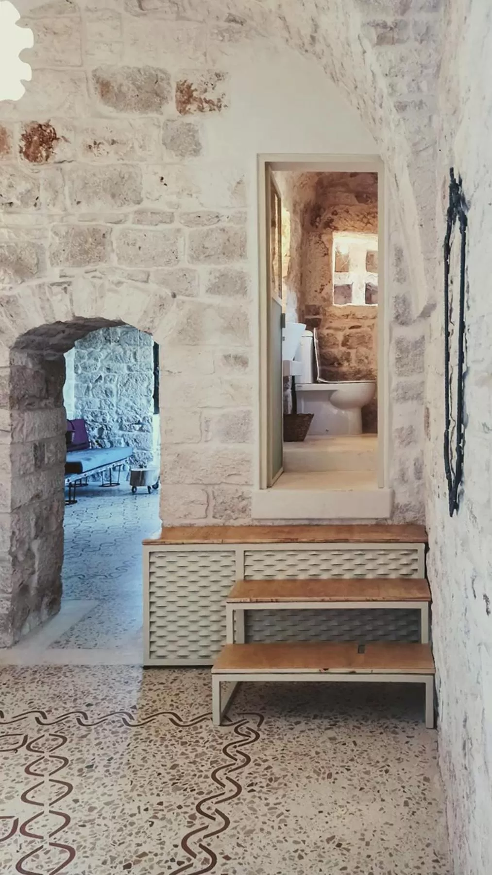 Bathroom in Masseria LoJazzo