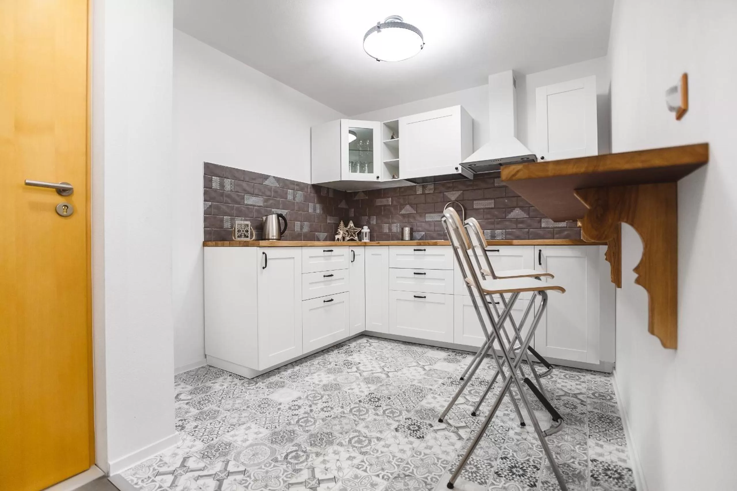 Communal kitchen in Górskie Wspomnienie