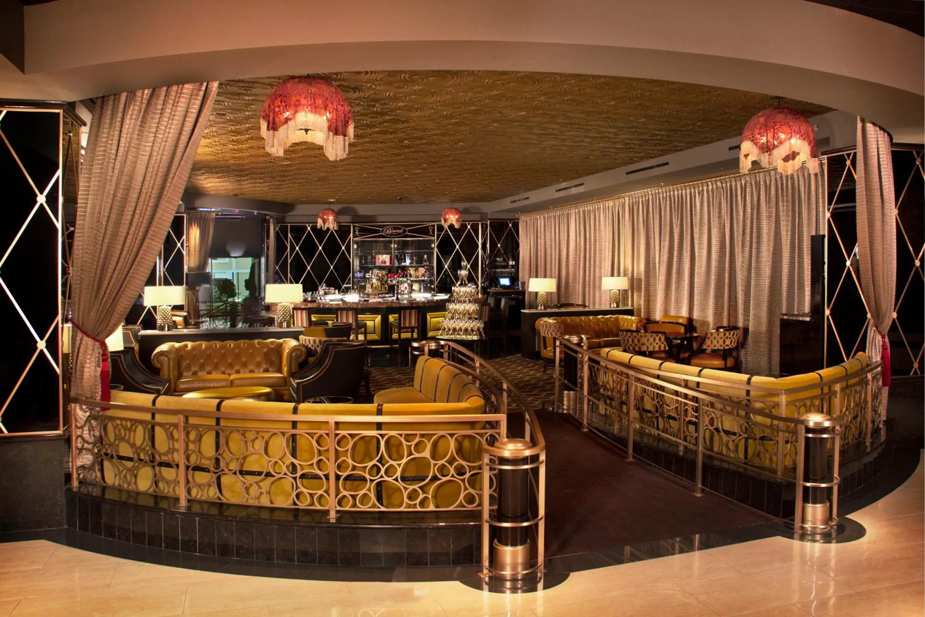Lounge or bar in The Cromwell, A Caesars Destination