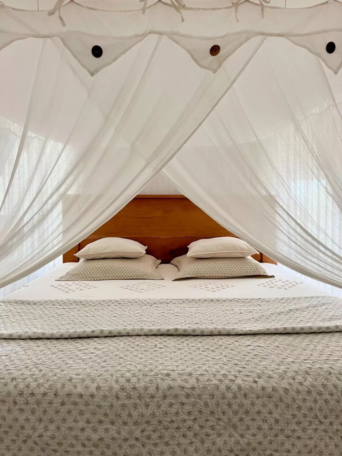 Bed in Habitation La Reine du Camp Chambres d'Hôtes