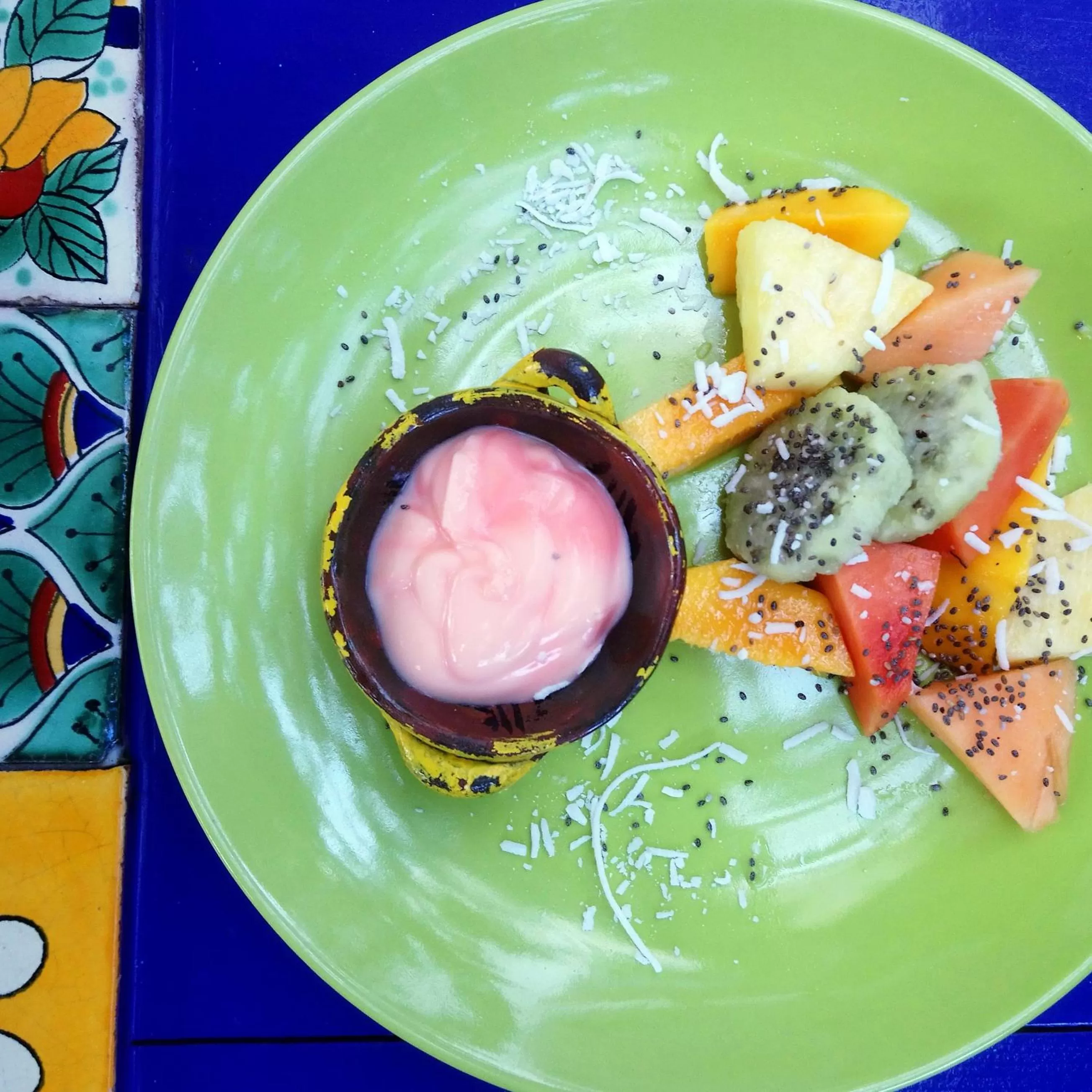 Food in Vainilla Bed and Breakfast Mexico