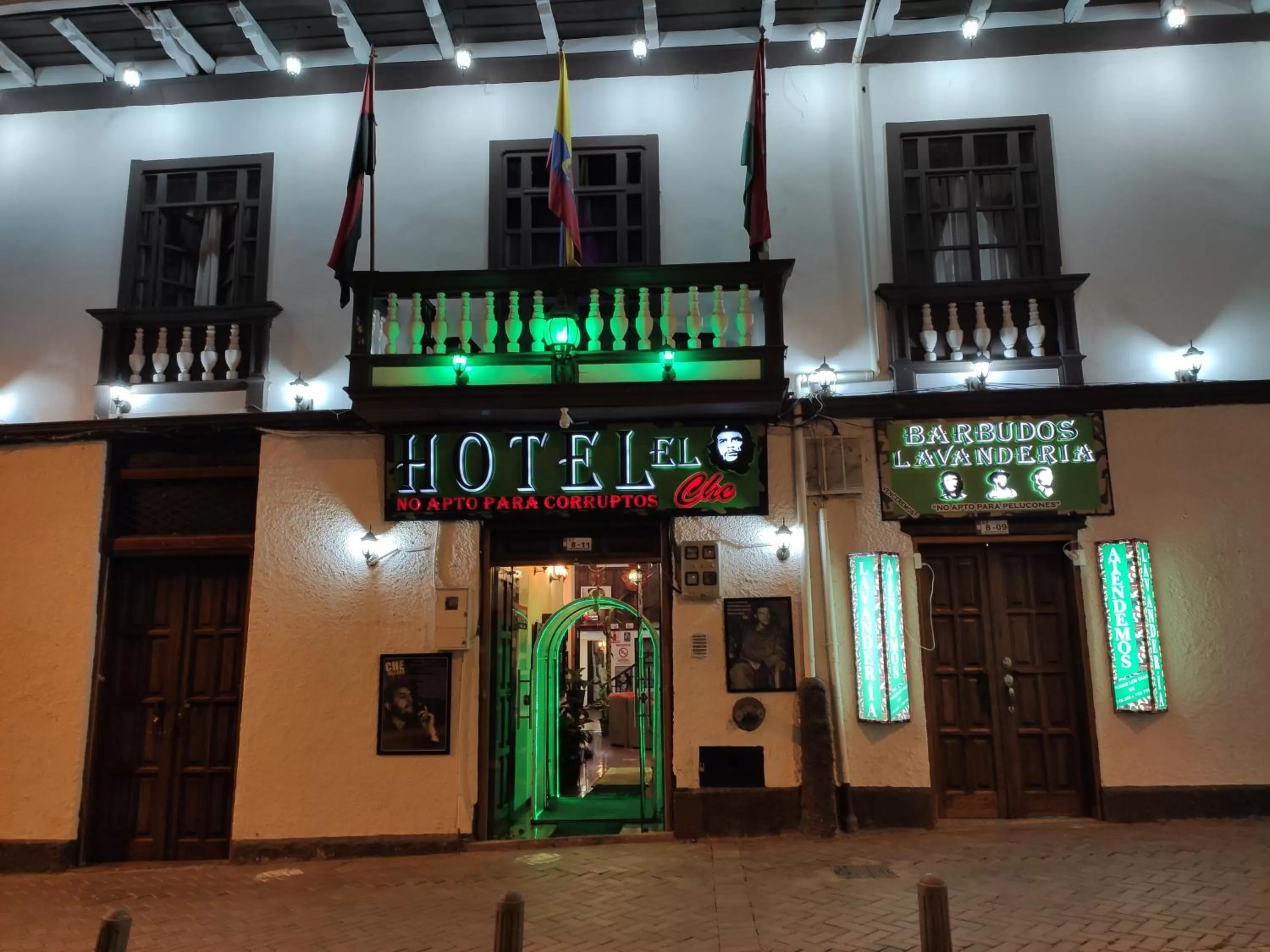 Hotel el Che No apto para corruptos