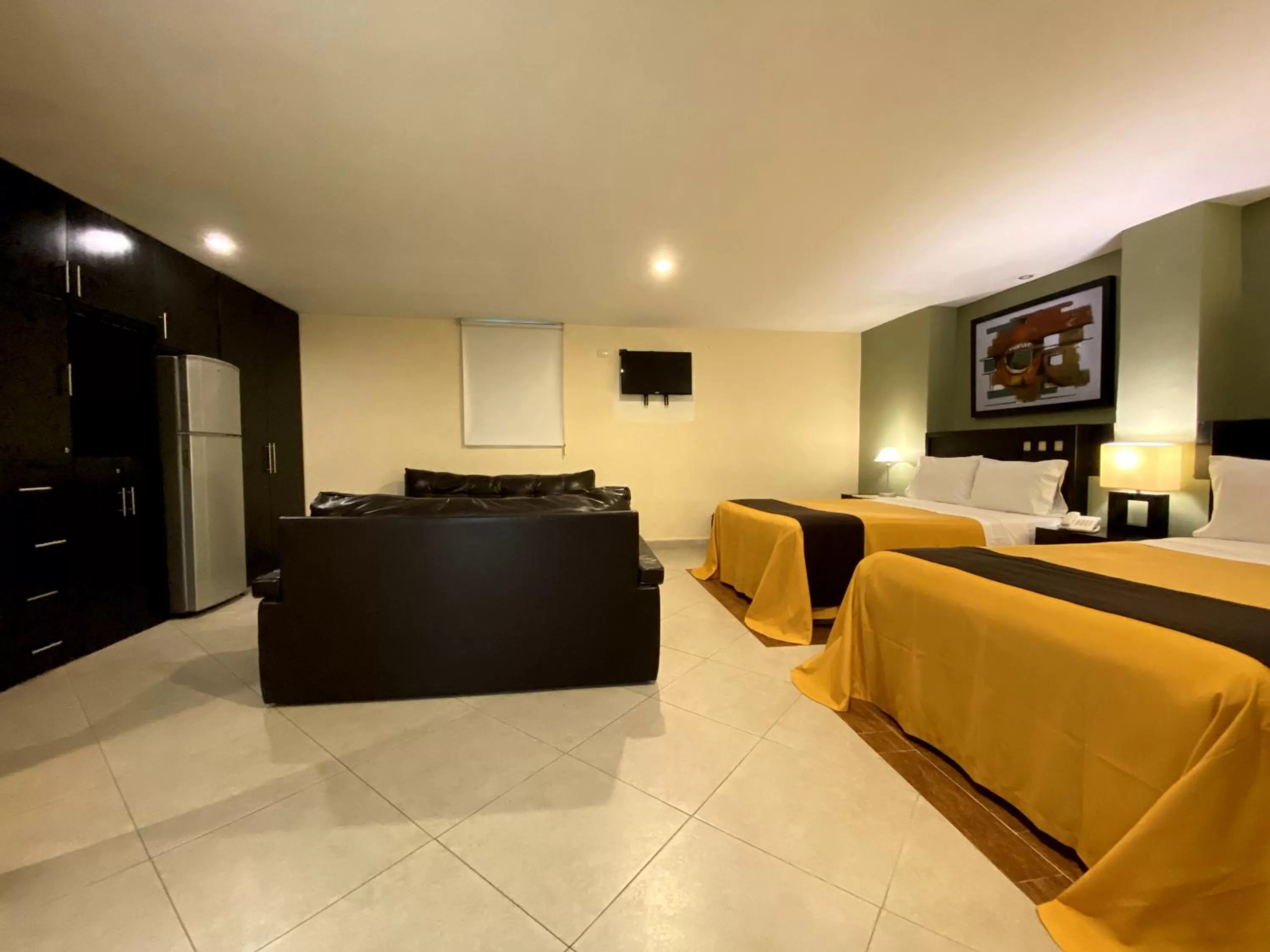 Bed in Hotel Escala Puebla Centro