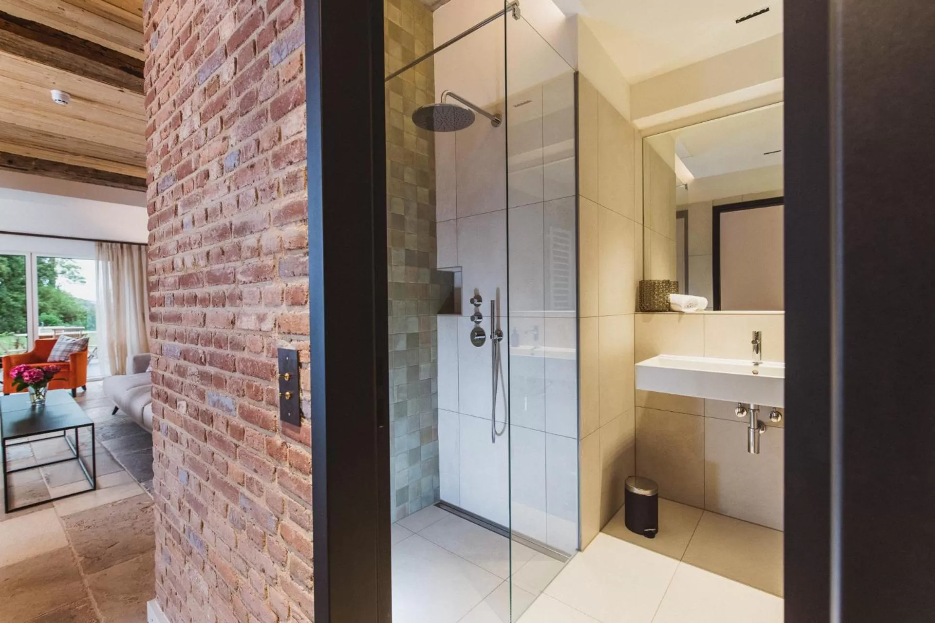 Bathroom in Gut Damp Ferien Lofts