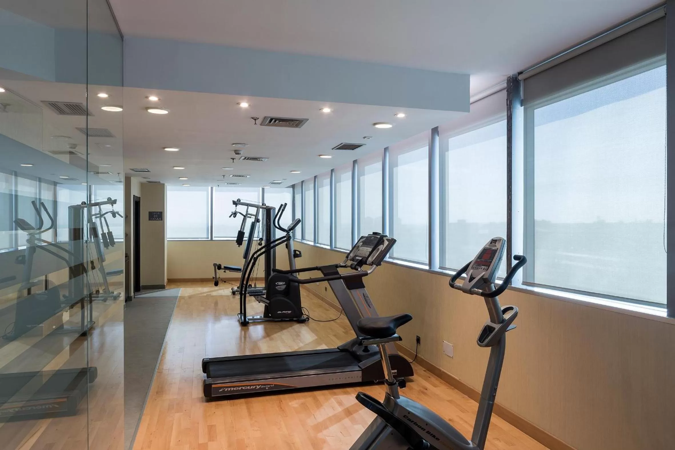 Fitness centre/facilities in LCB Hotel Fuenlabrada