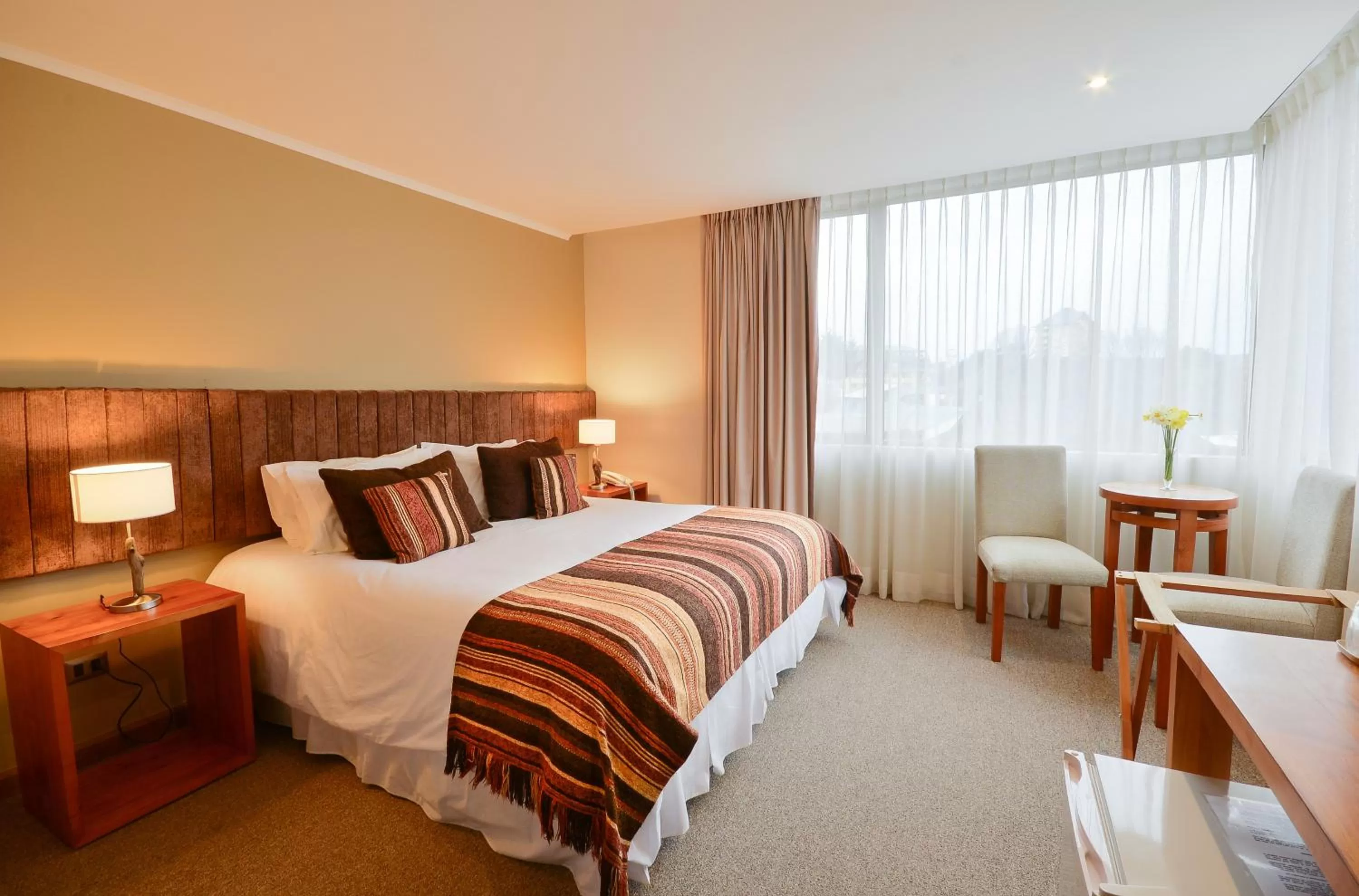 Bed in Hotel Terraza Suite