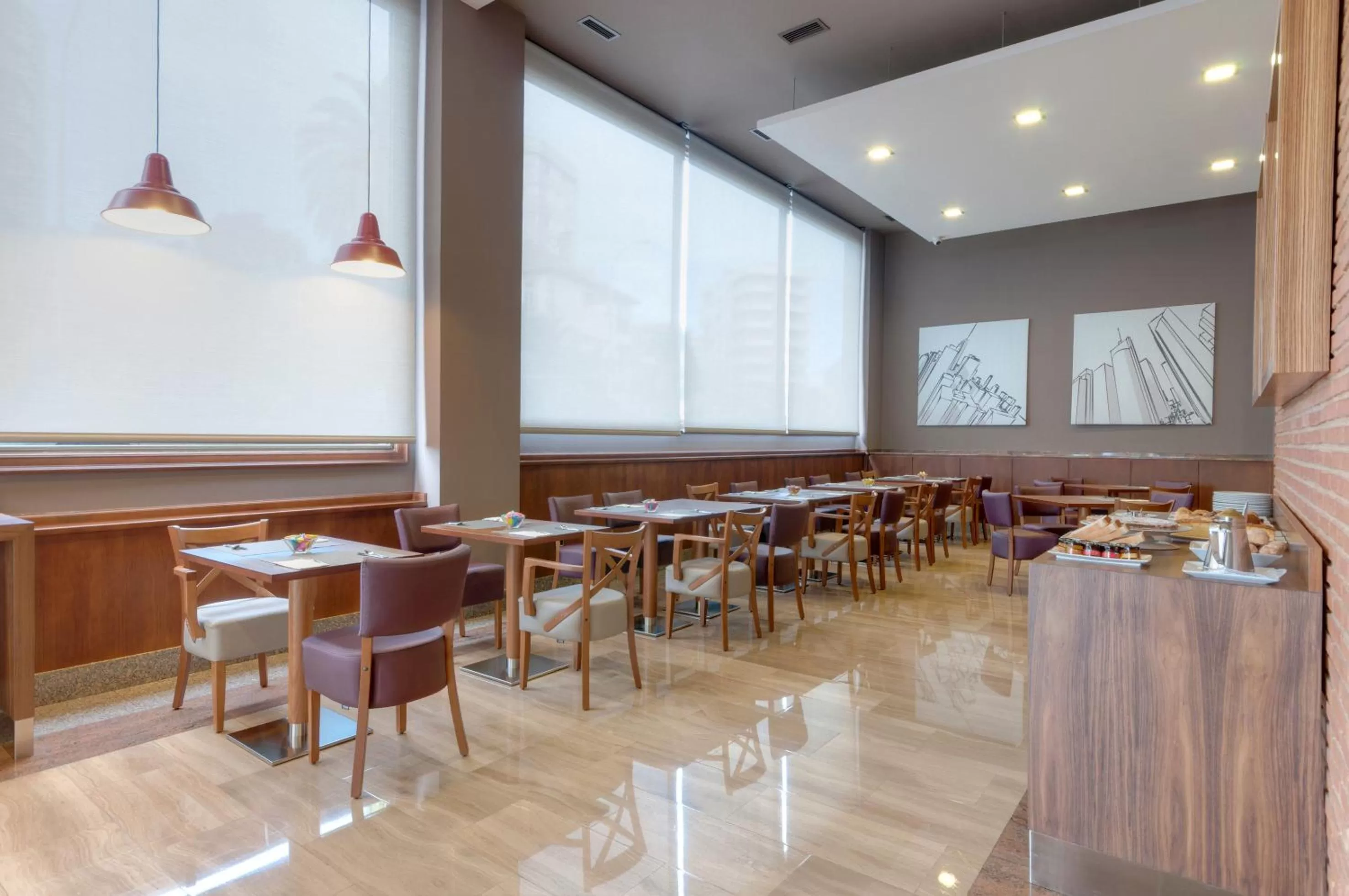 Restaurant/places to eat in Hotel Vigo Los Galeones Affiliated by Meliá