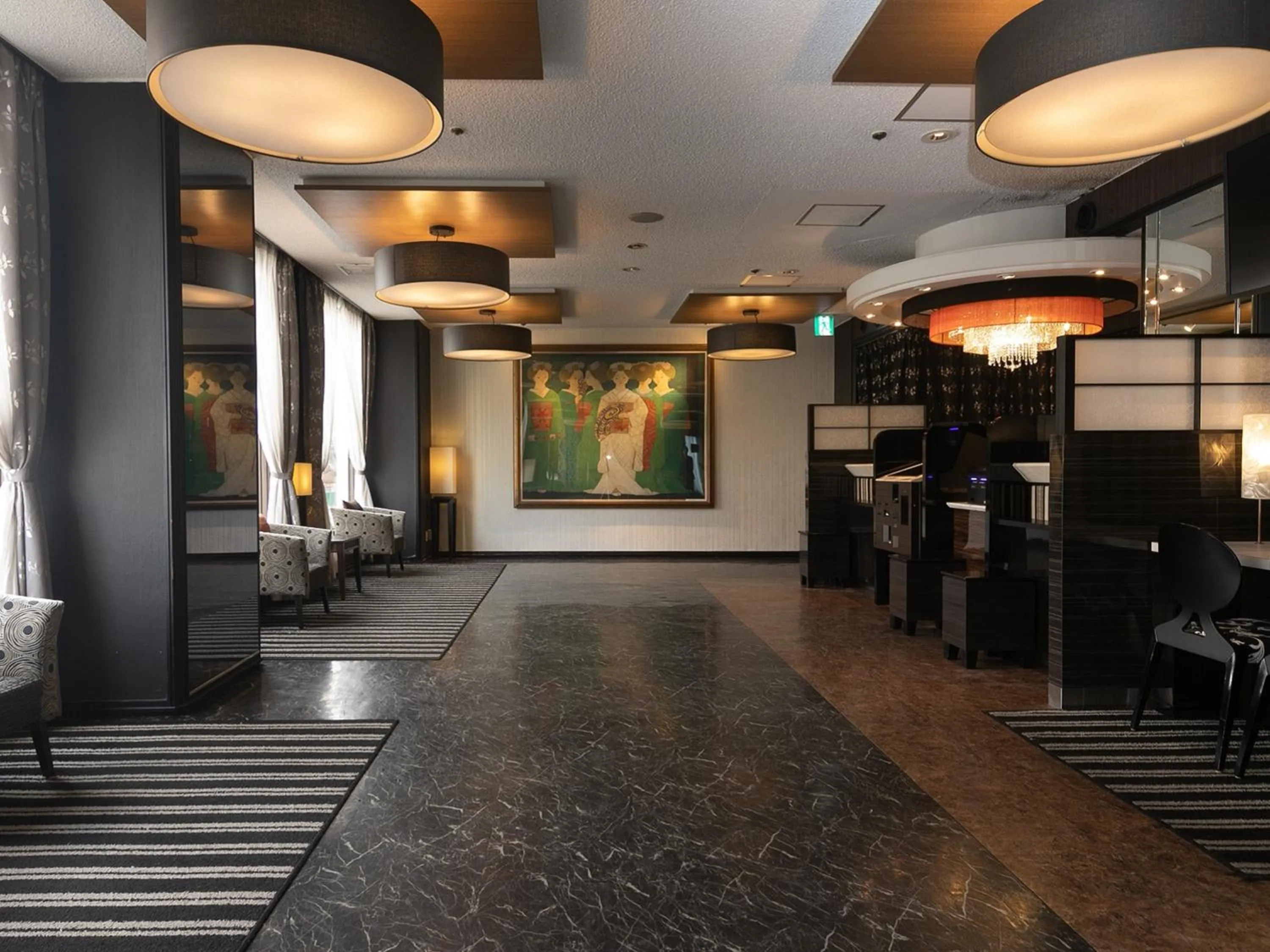 Lobby or reception in APA Hotel Kyoto Gion Excellent