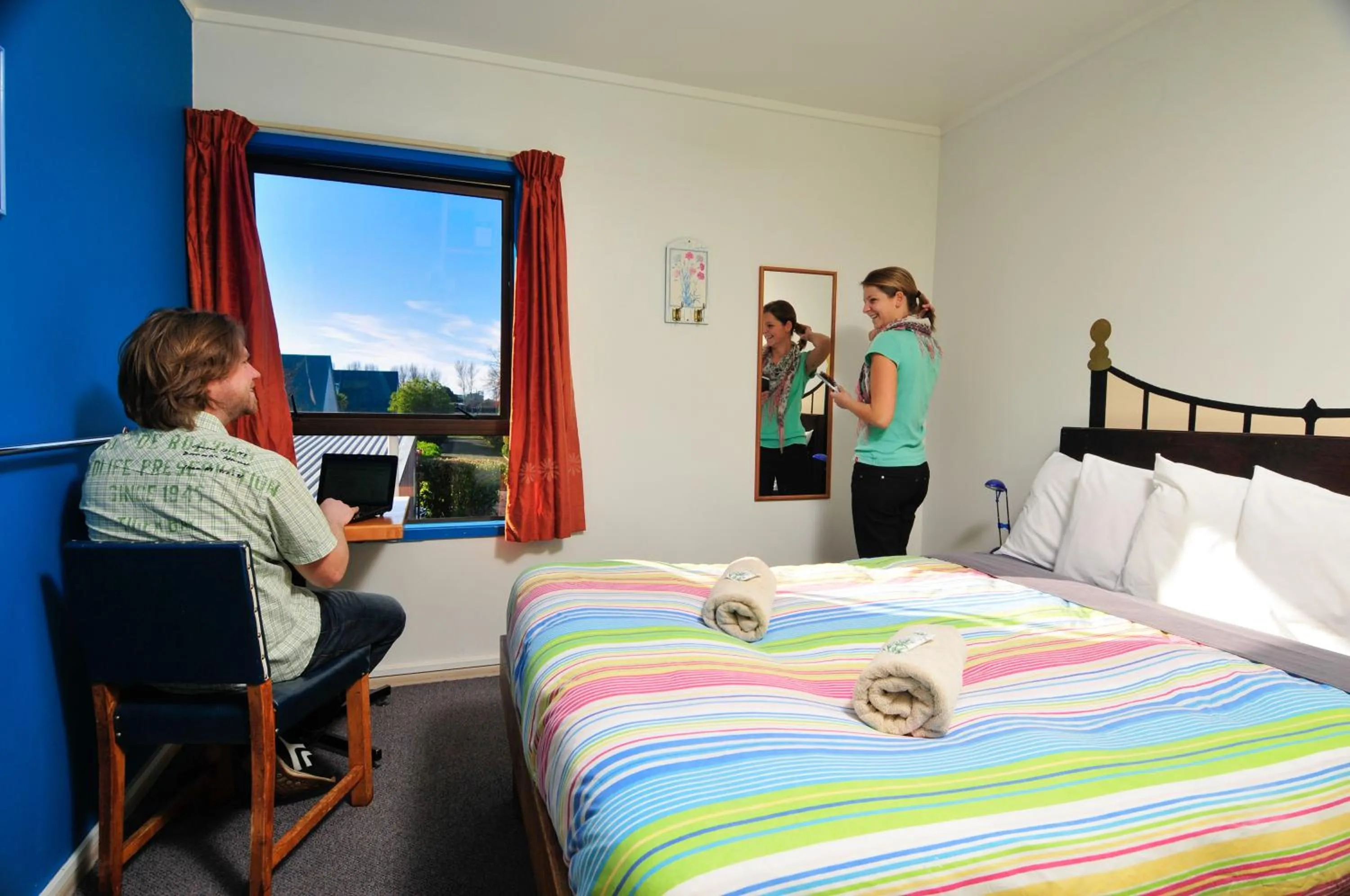 Photo of the whole room, Bed in Tasman Bay Backpackers