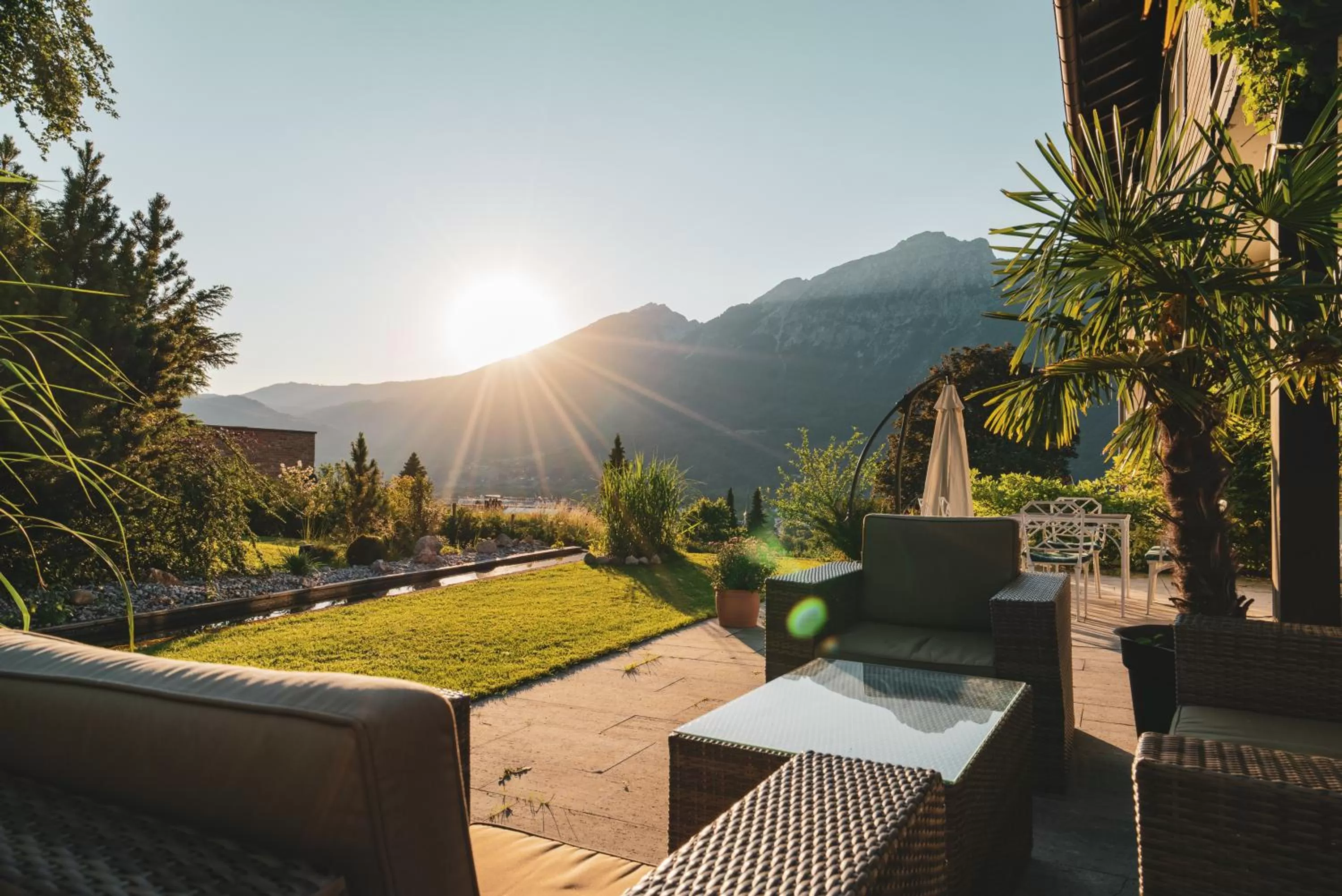 Garden in Villa Sonnenhof Boutique-Hotel